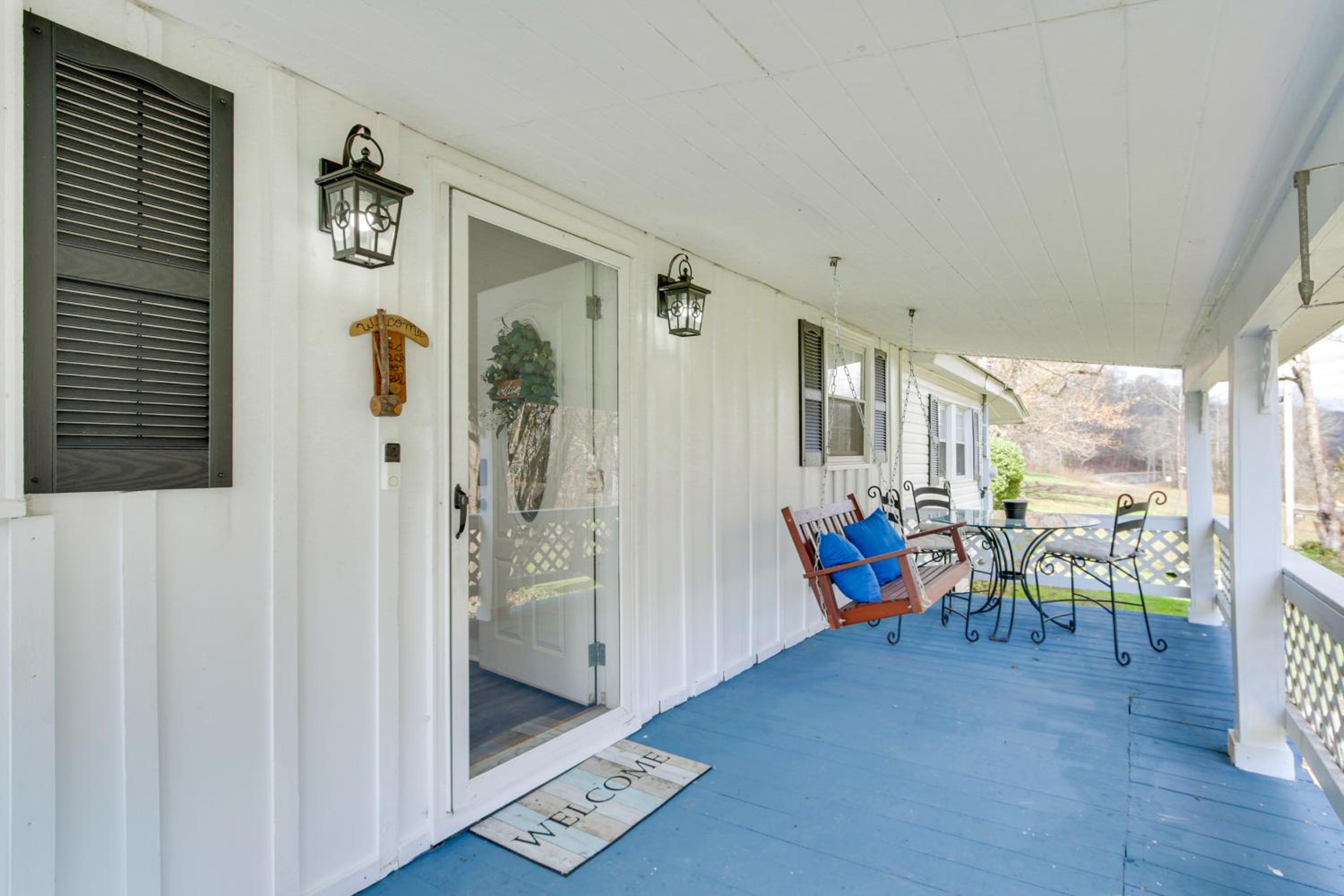 Secluded Getaway on 40 Acres in Lawrenceburg!