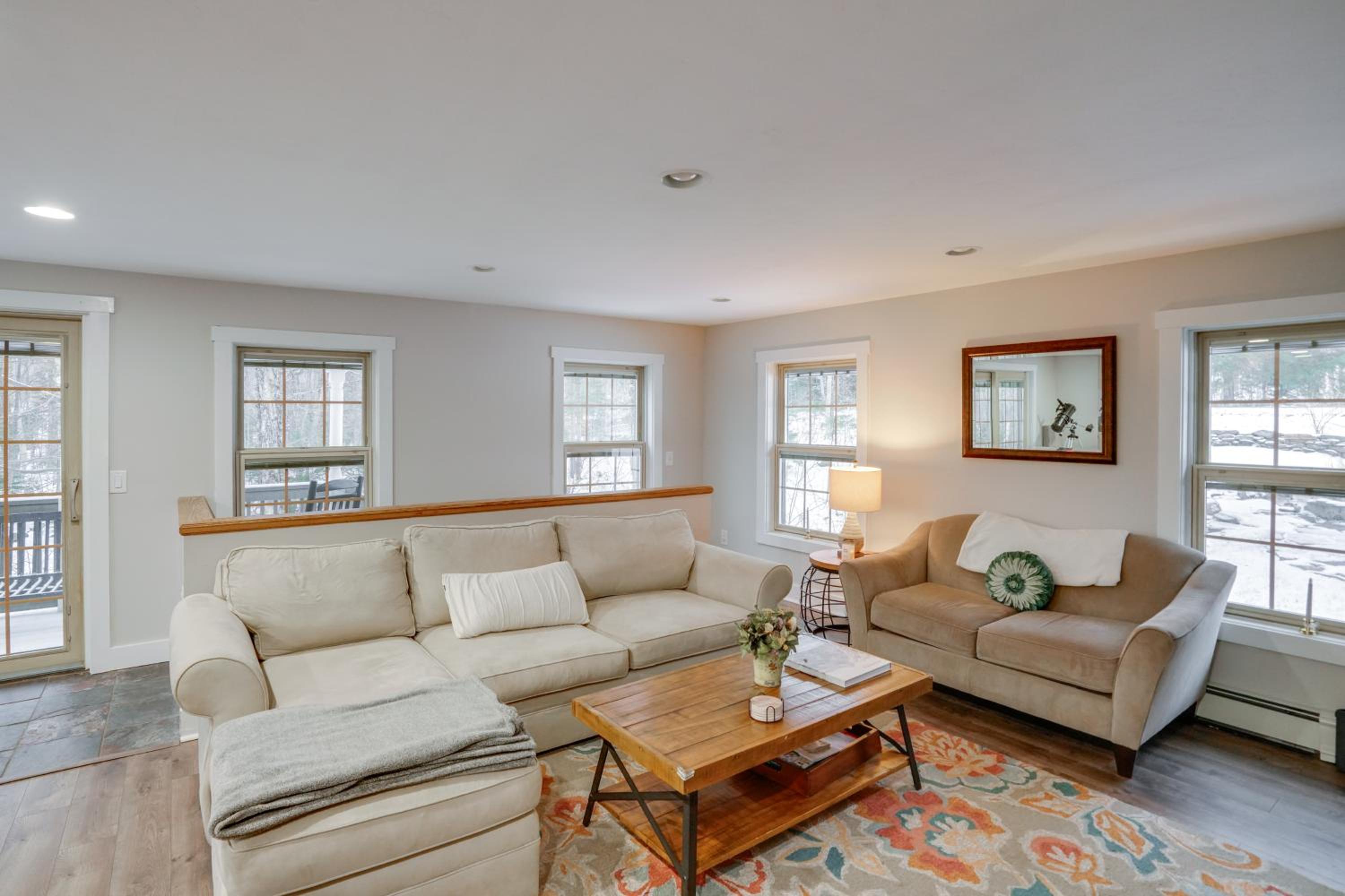 5 Mi to Mt Snow Secluded Family Home with Game Area