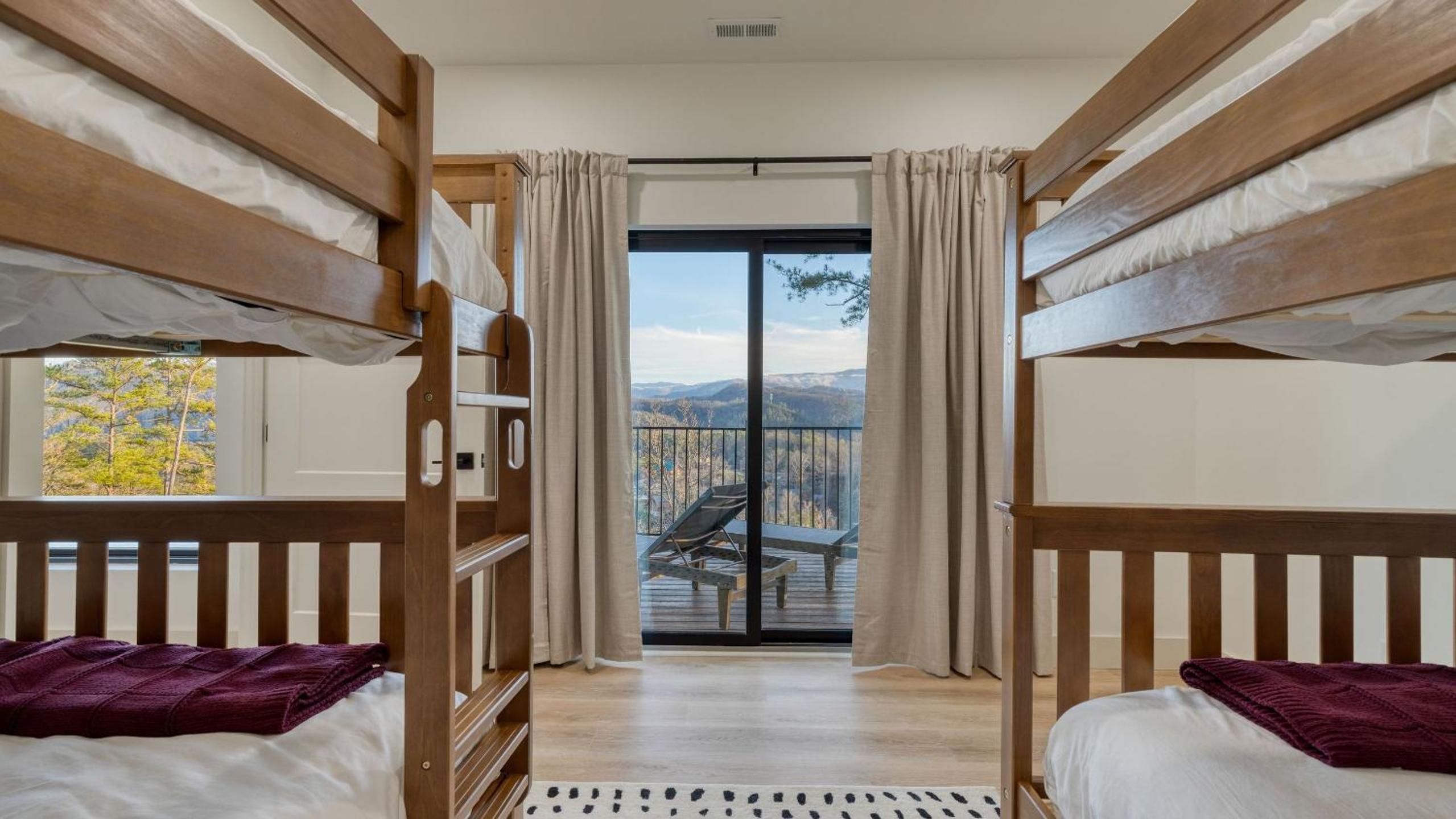 Modern Smoky Mountain Stay With Two Decks Plunge Pool Game Room Overlook Lodge by AvantStay