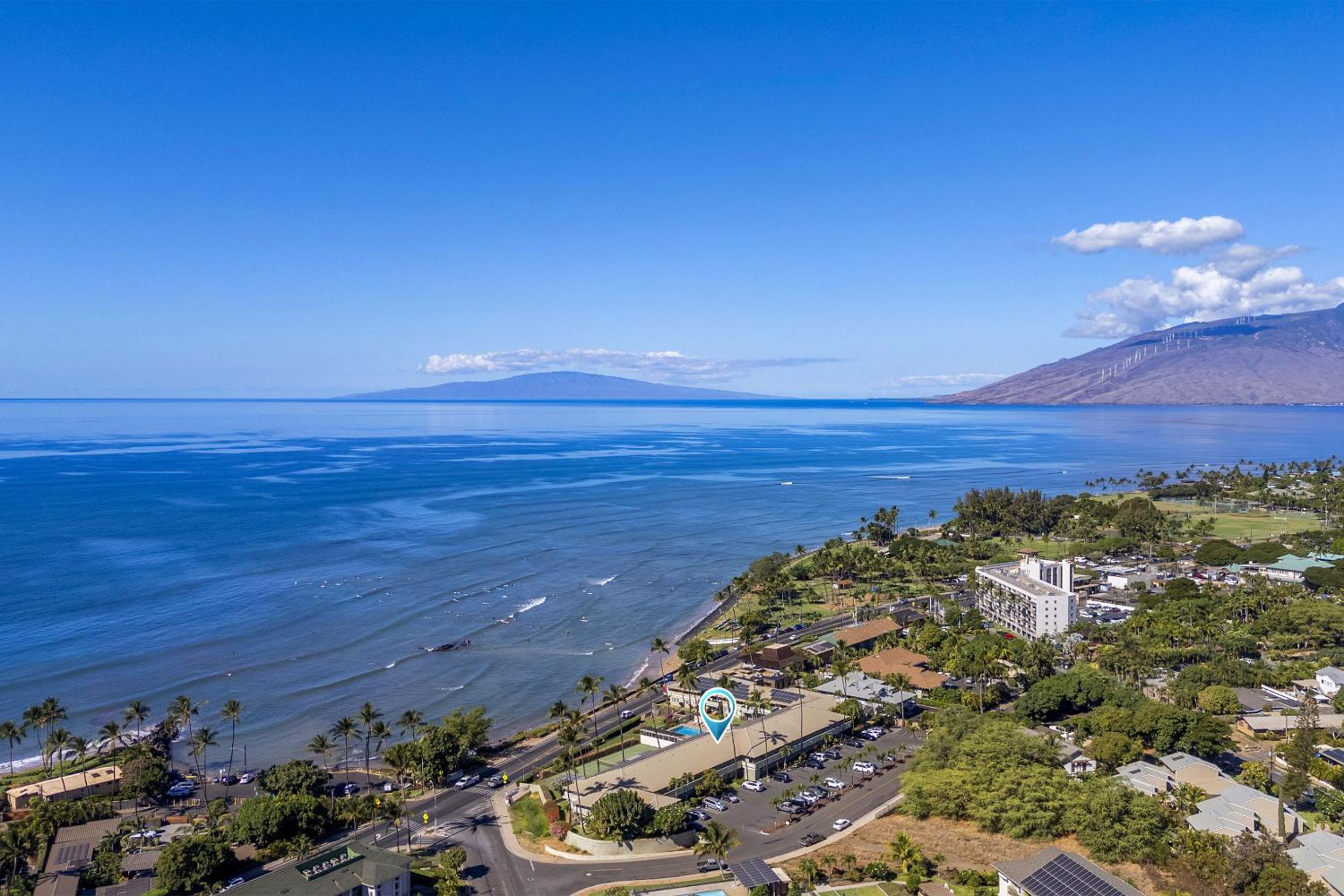 Shores of Maui 215 - Dramatic Ocean Views, Steps to the Beach, Renovated, AC!