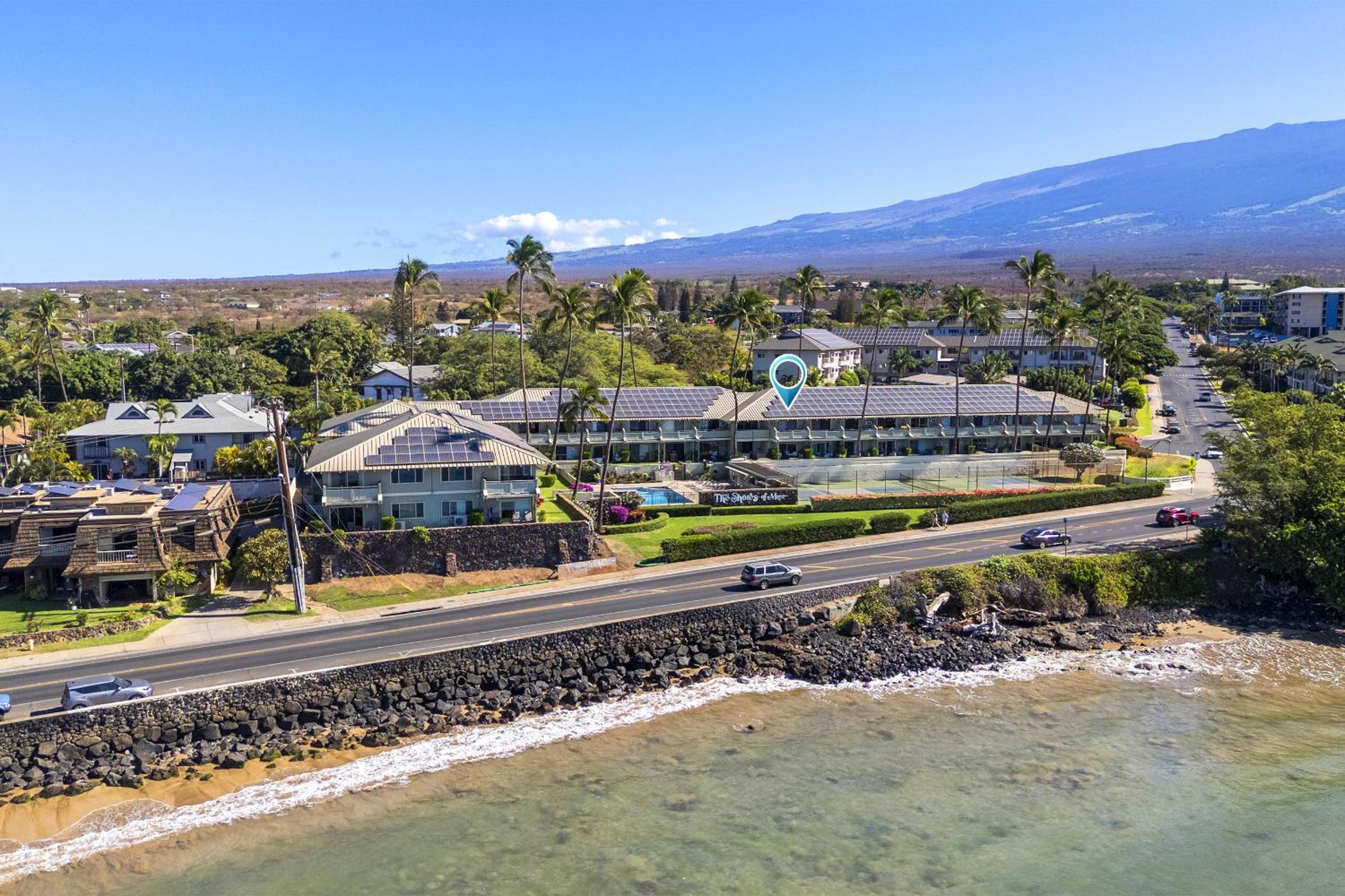 Shores of Maui 215 - Dramatic Ocean Views, Steps to the Beach, Renovated, AC!