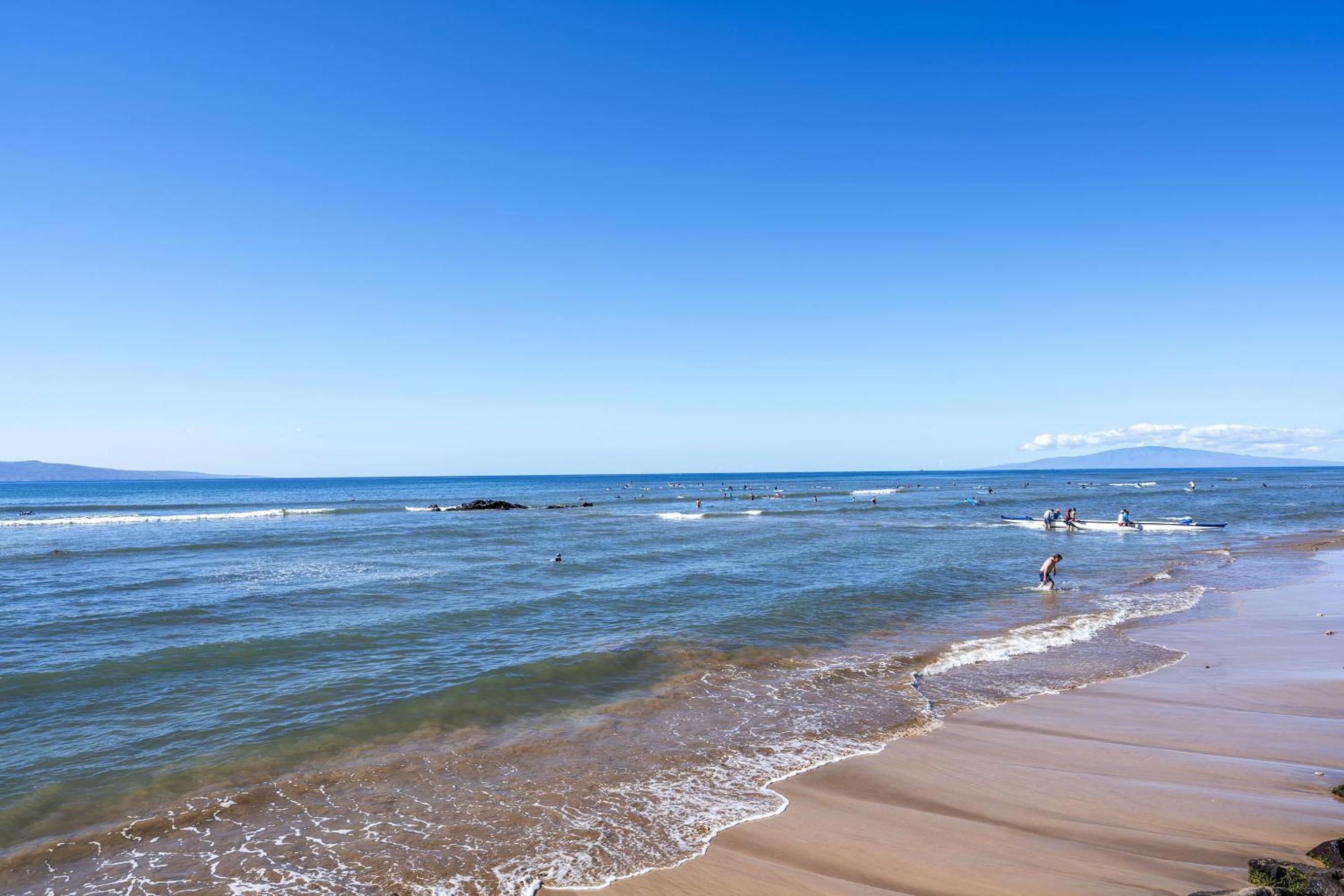 Shores of Maui 215 - Dramatic Ocean Views, Steps to the Beach, Renovated, AC!
