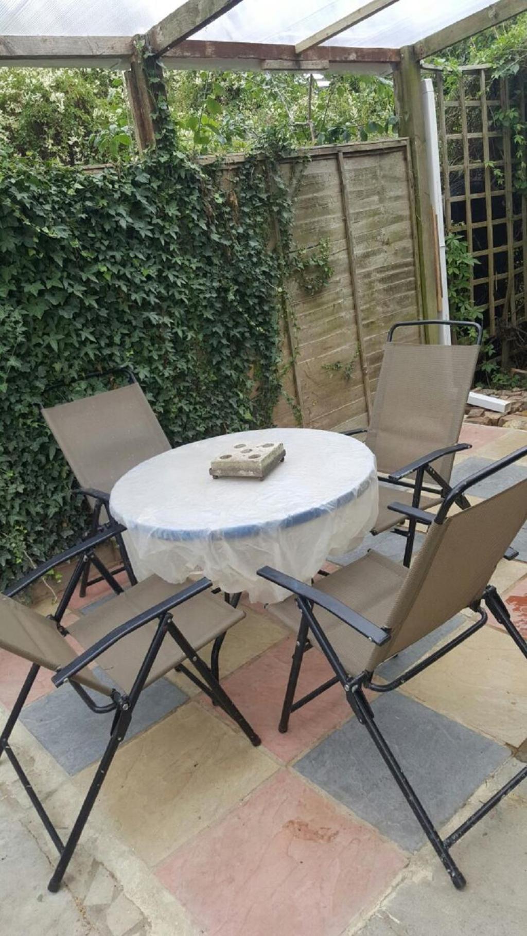 outdoor bbq area