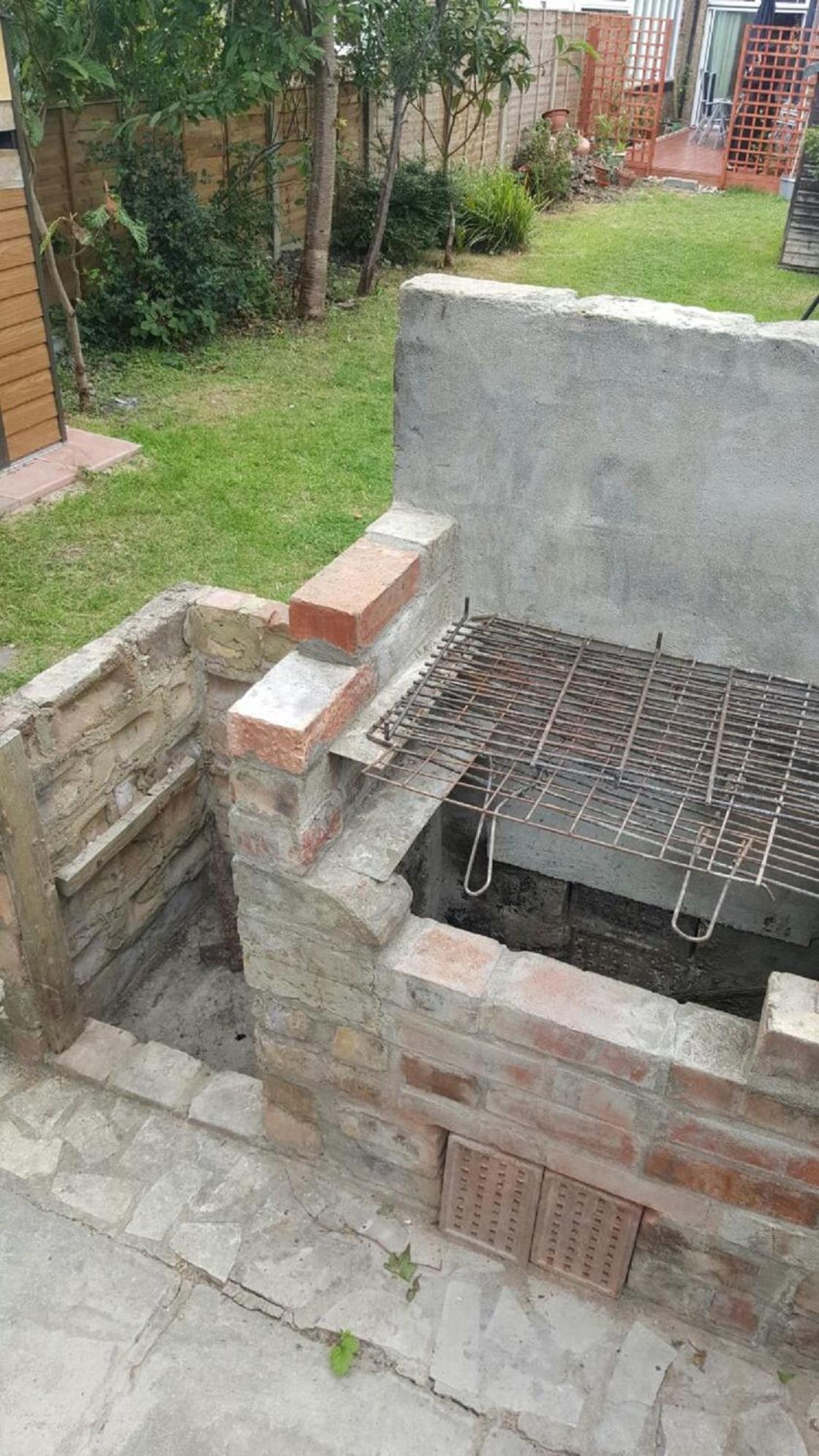 outdoor bbq area