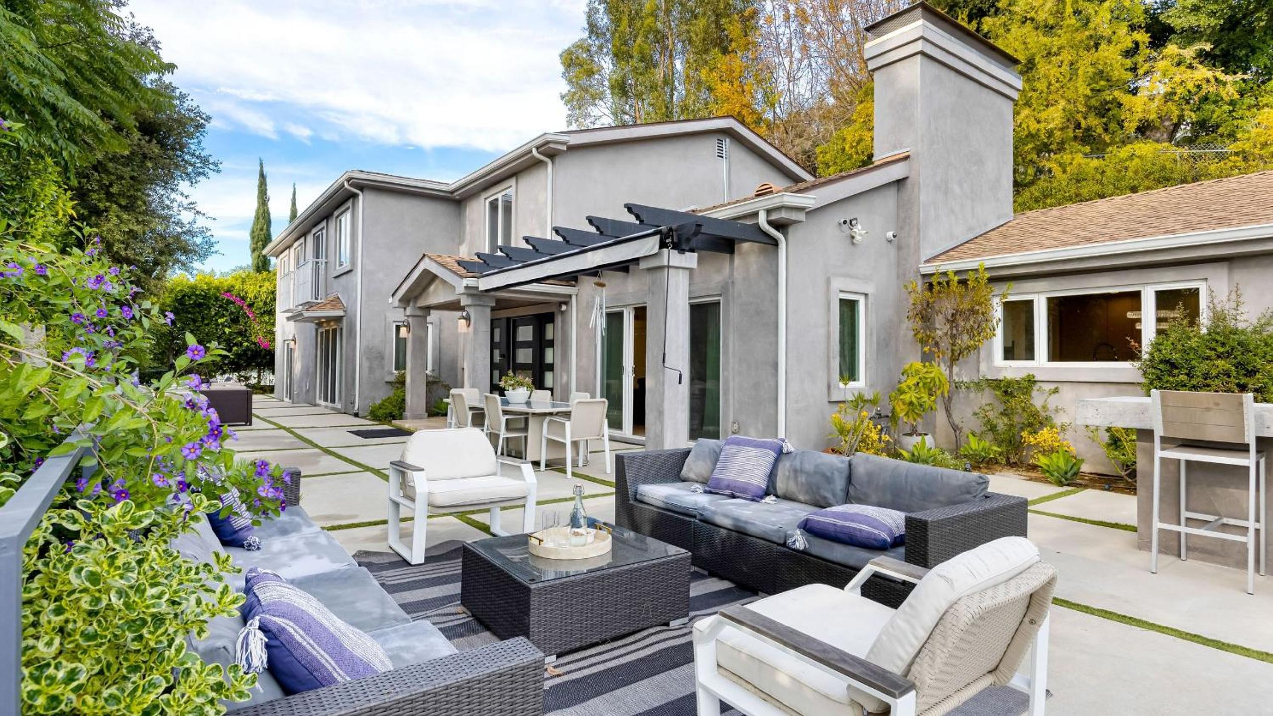 LA Hillside Retreat w Pool Views Fire Pit Outdoor Lounging Casa Bellagio by AvantStay