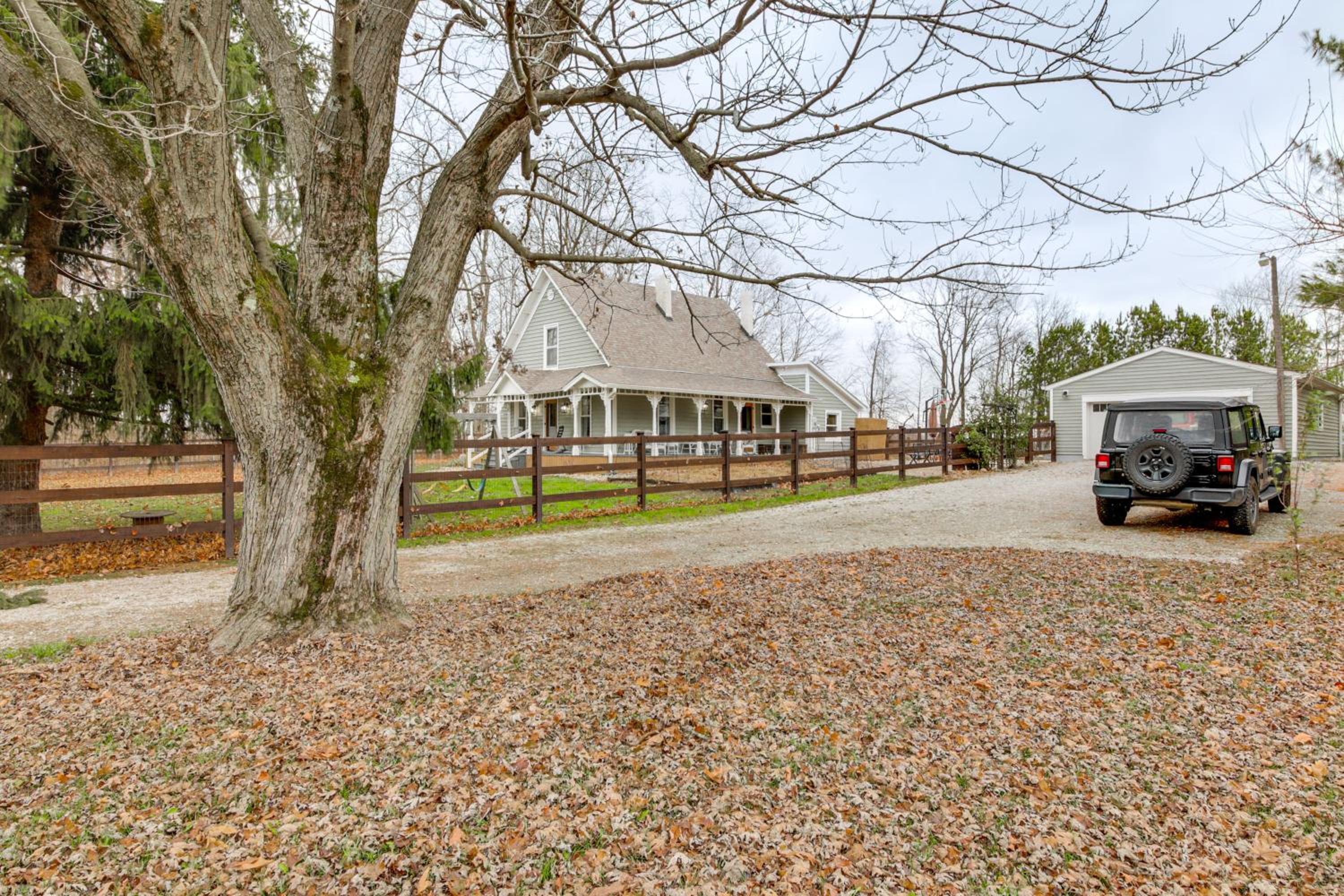 Pet Friendly! 1880s Zionsville Farmhouse