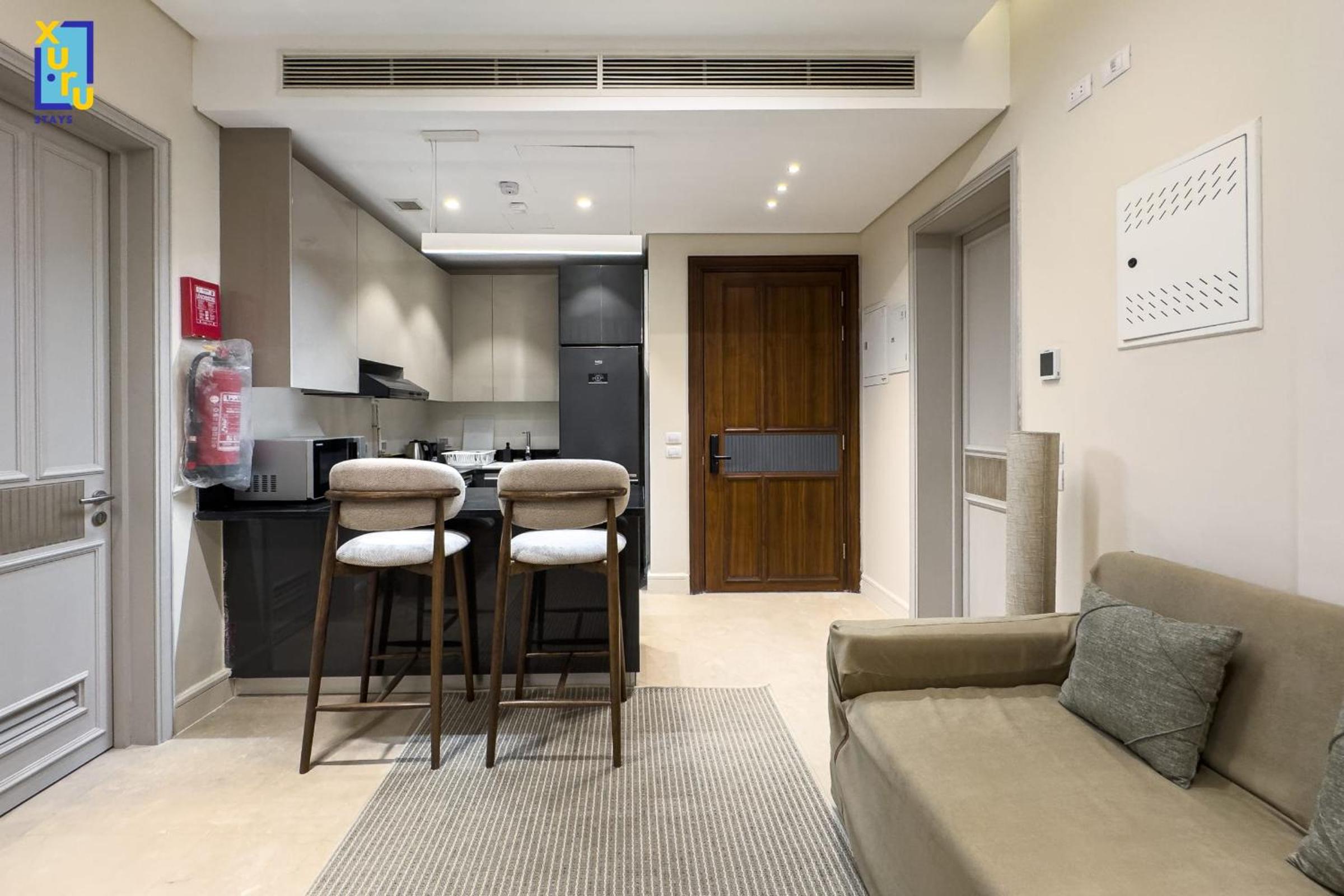 Serene & Spacey 1BDR Al Jazi New Cairo