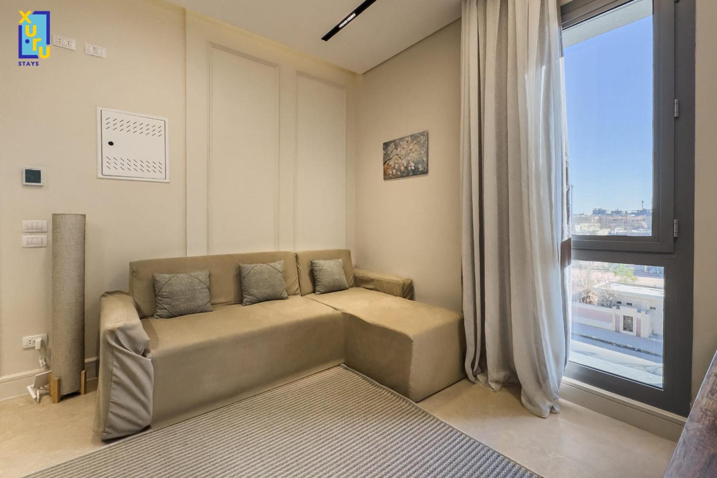Serene & Spacey 1BDR Al Jazi New Cairo