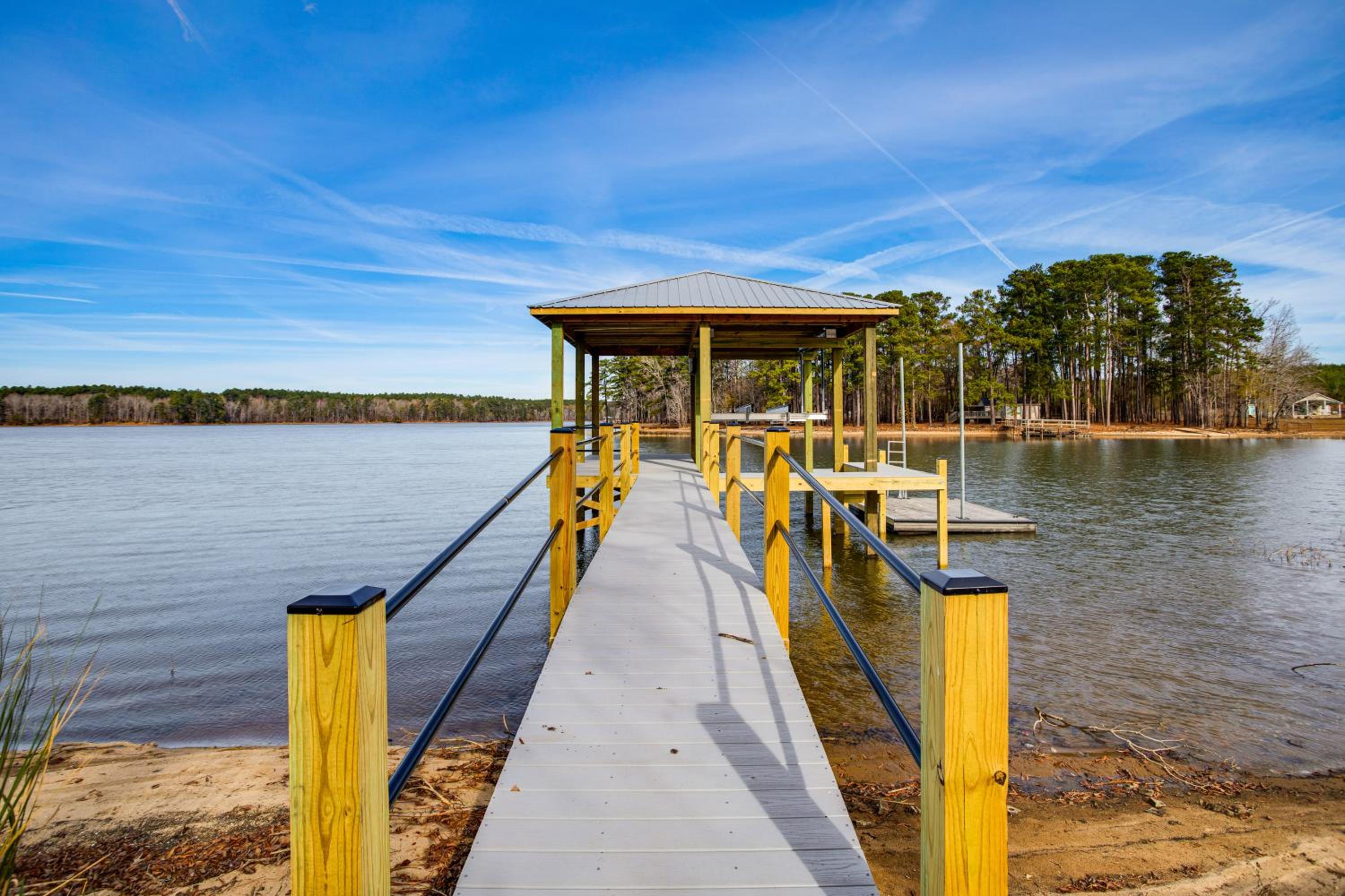 Lake Wateree Home with Boat Dock! Pets Welcome