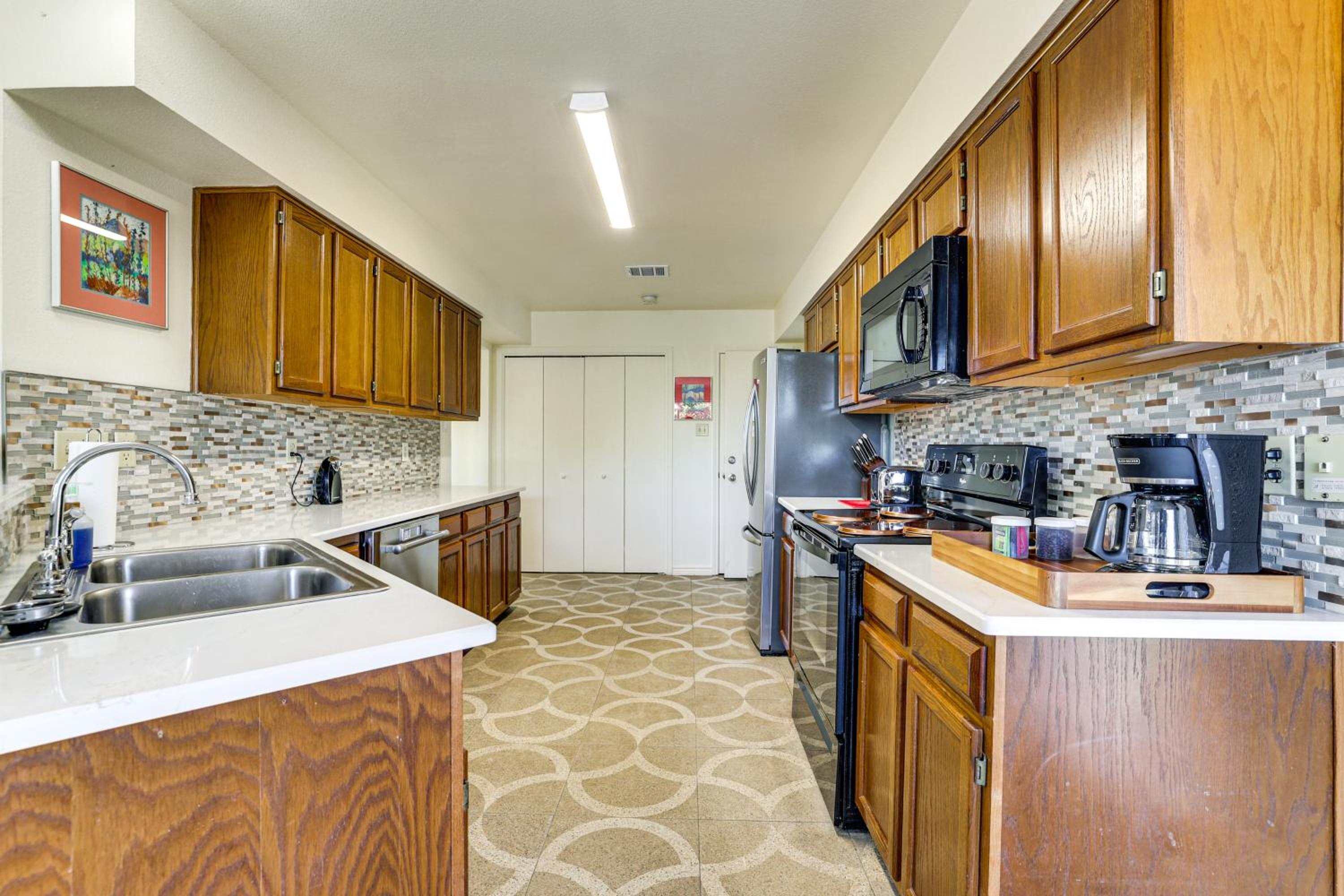 Family Home with Games and Fenced Yard in San Antonio!