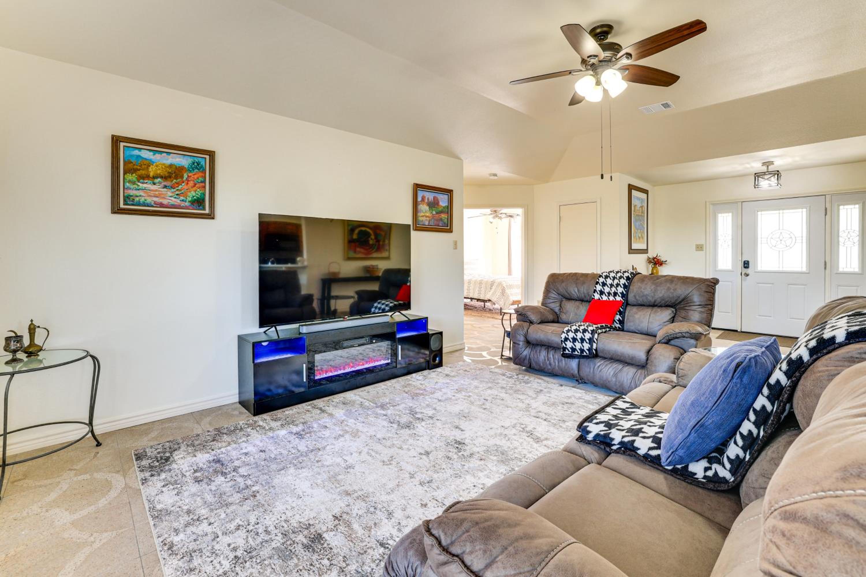Family Home with Games and Fenced Yard in San Antonio!