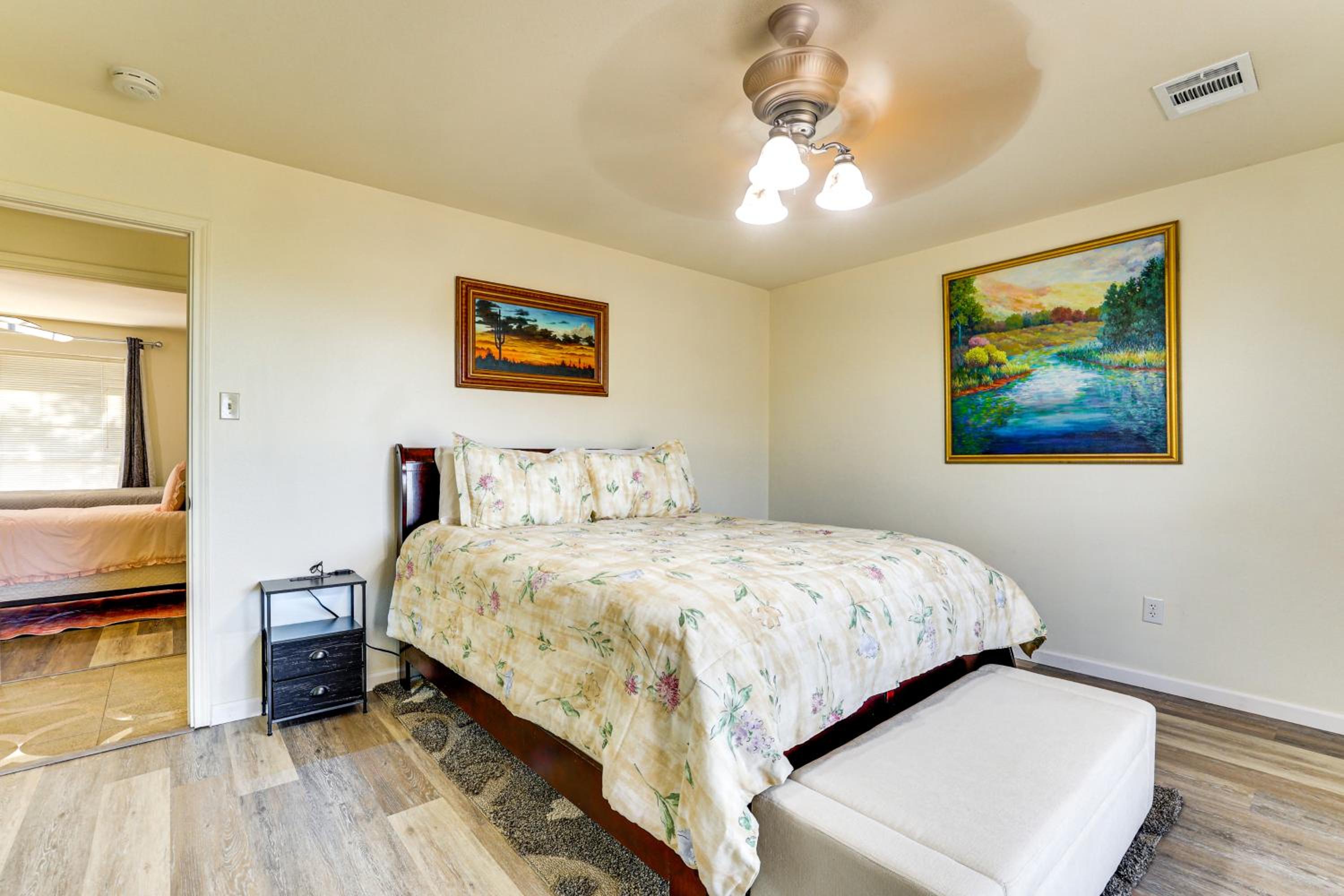 Family Home with Games and Fenced Yard in San Antonio!