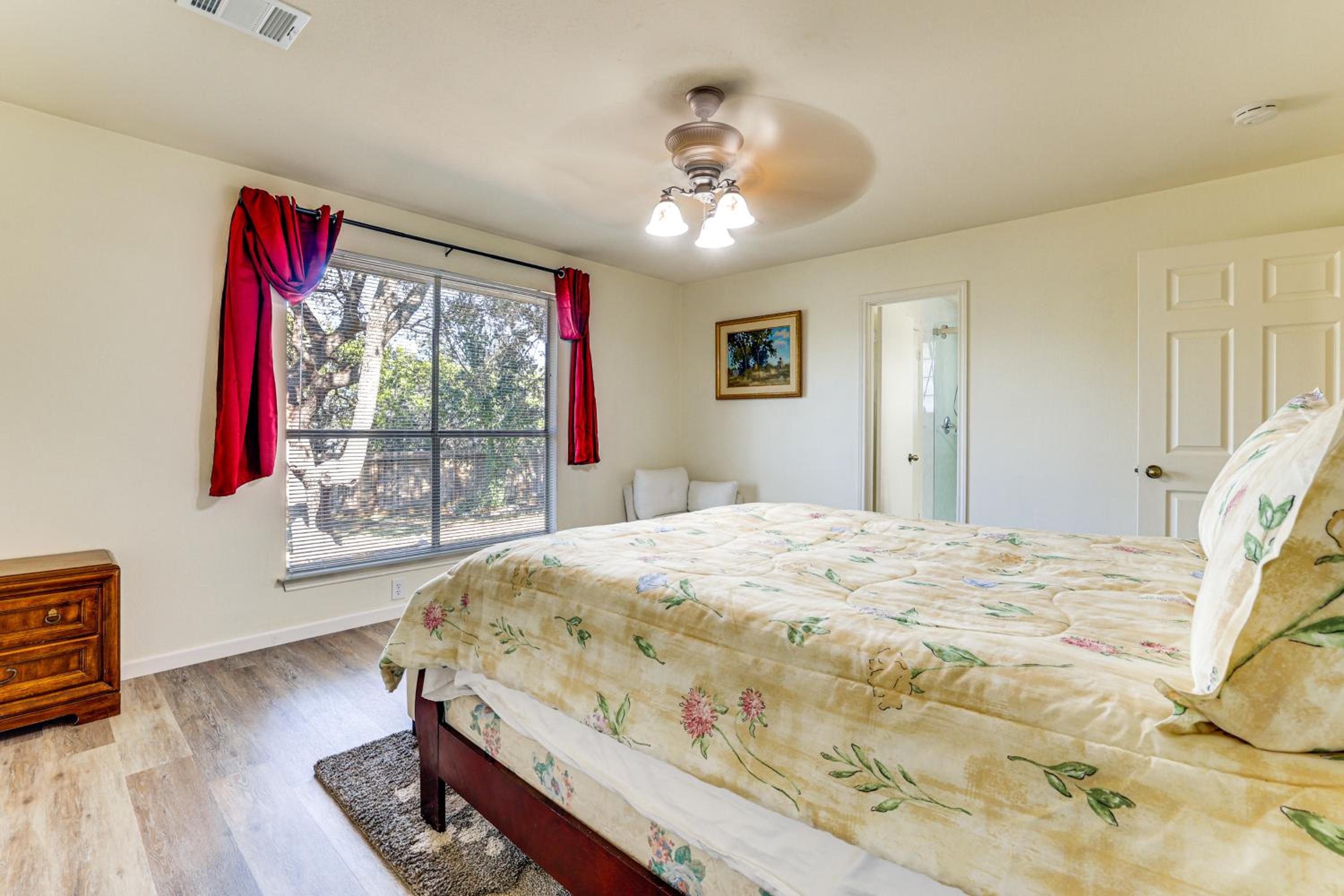Family Home with Games and Fenced Yard in San Antonio!