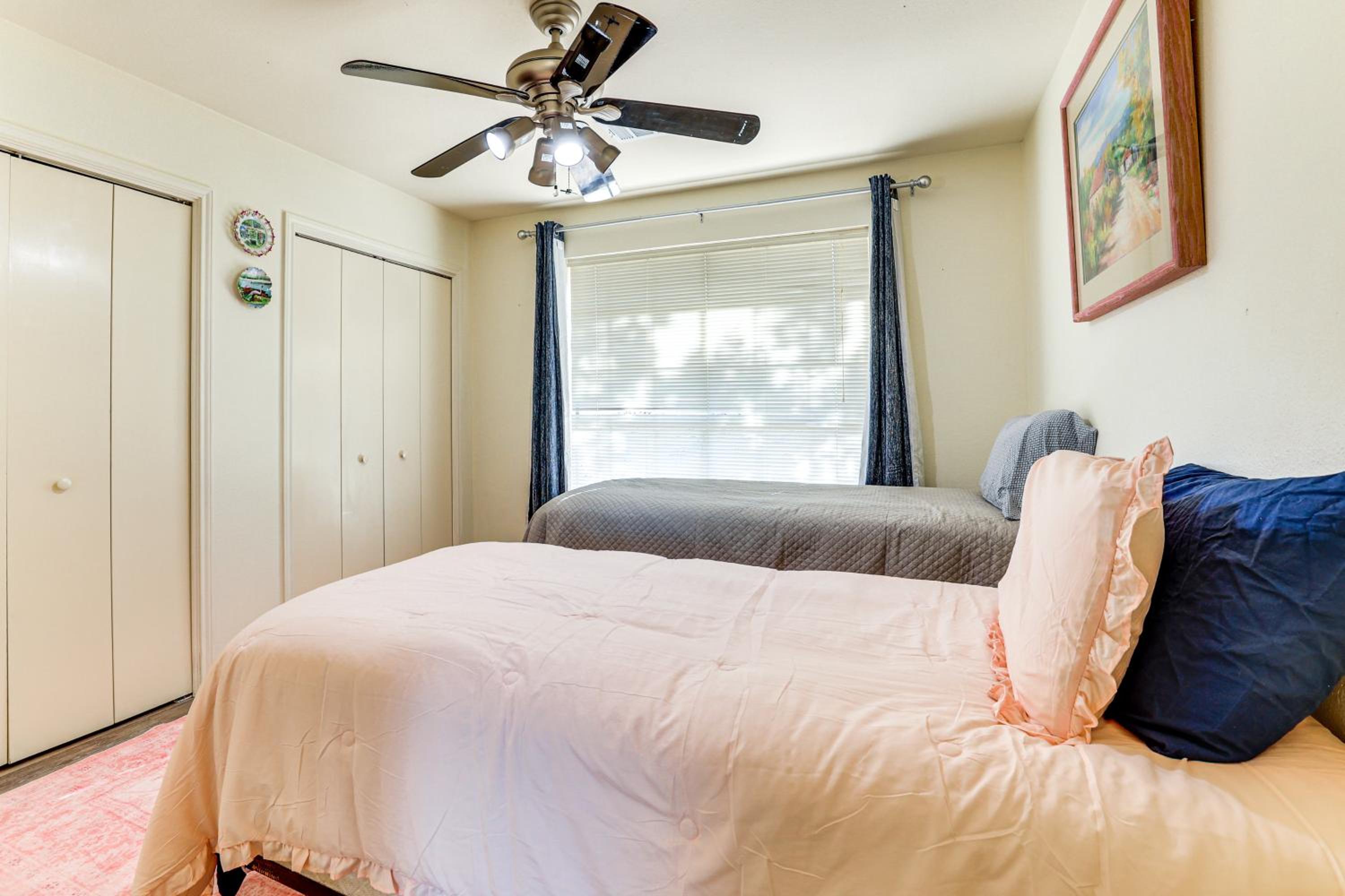 Family Home with Games and Fenced Yard in San Antonio!