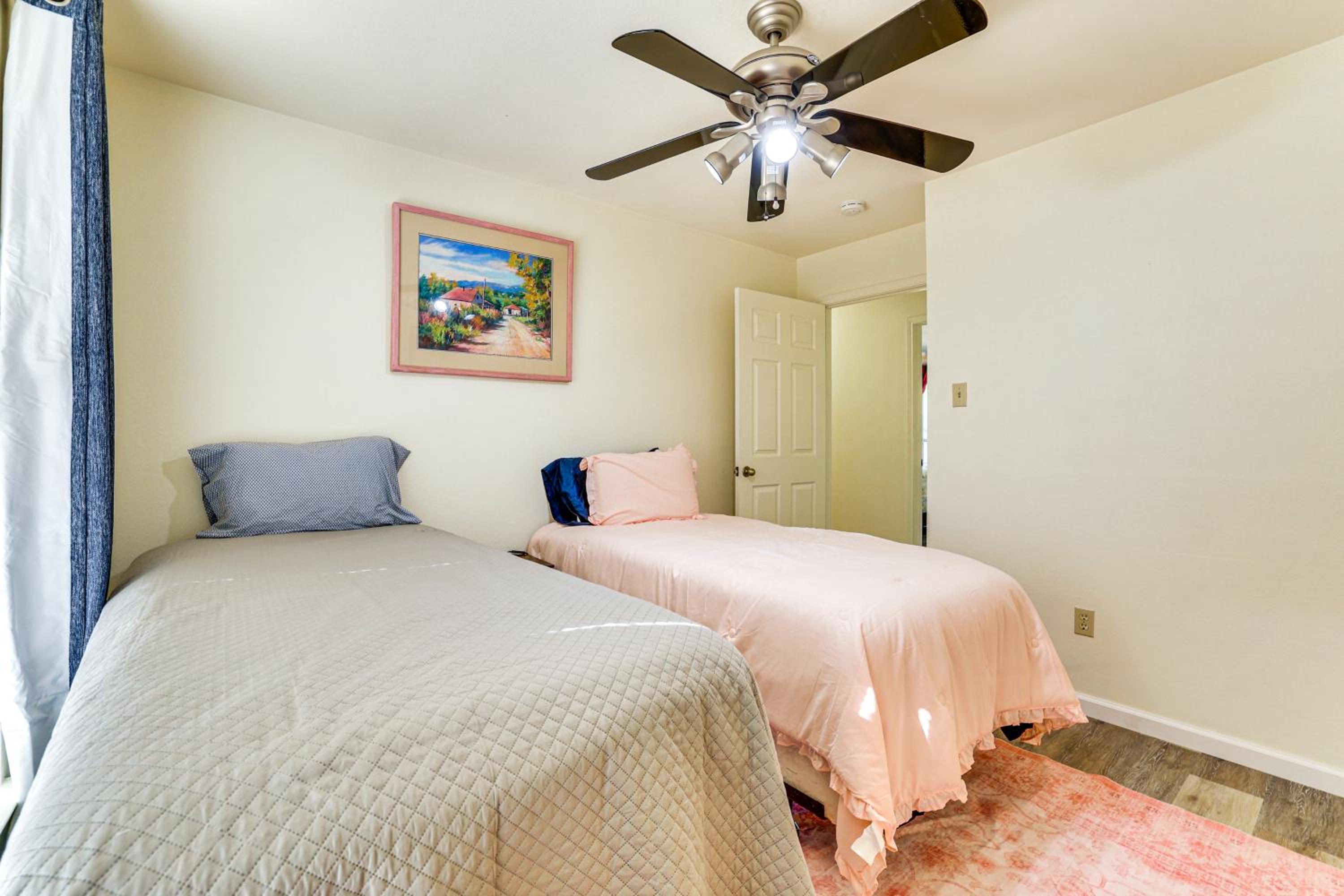 Family Home with Games and Fenced Yard in San Antonio!