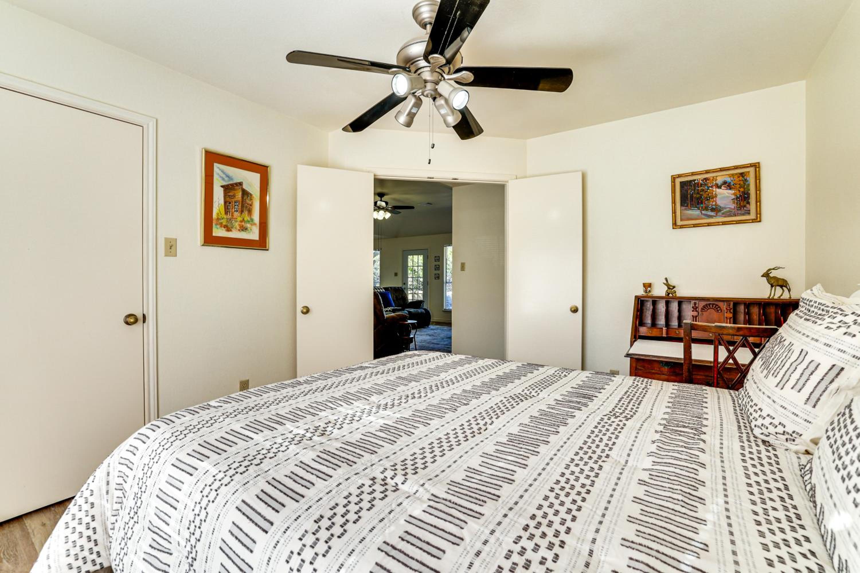 Family Home with Games and Fenced Yard in San Antonio!