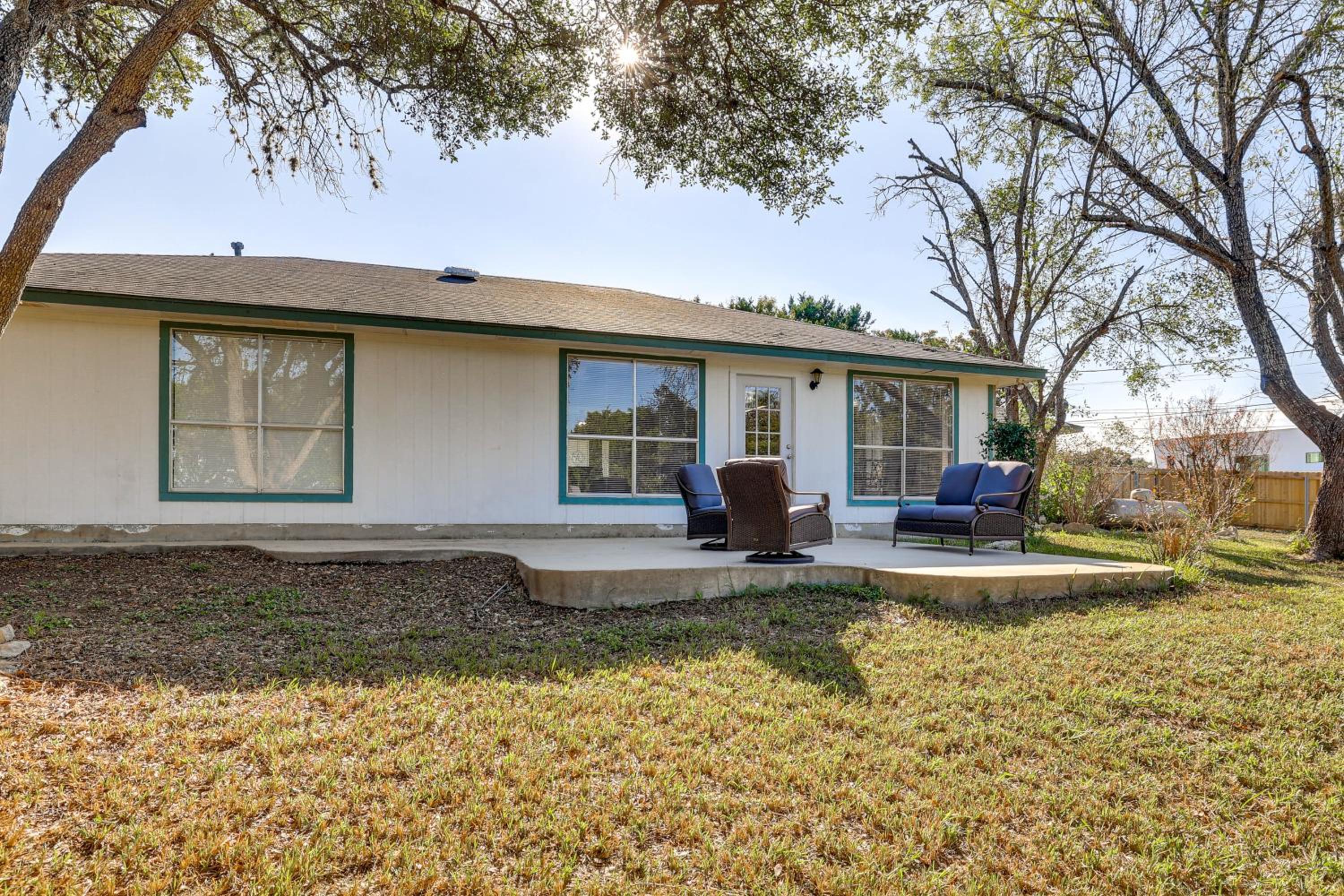 Family Home with Games and Fenced Yard in San Antonio!