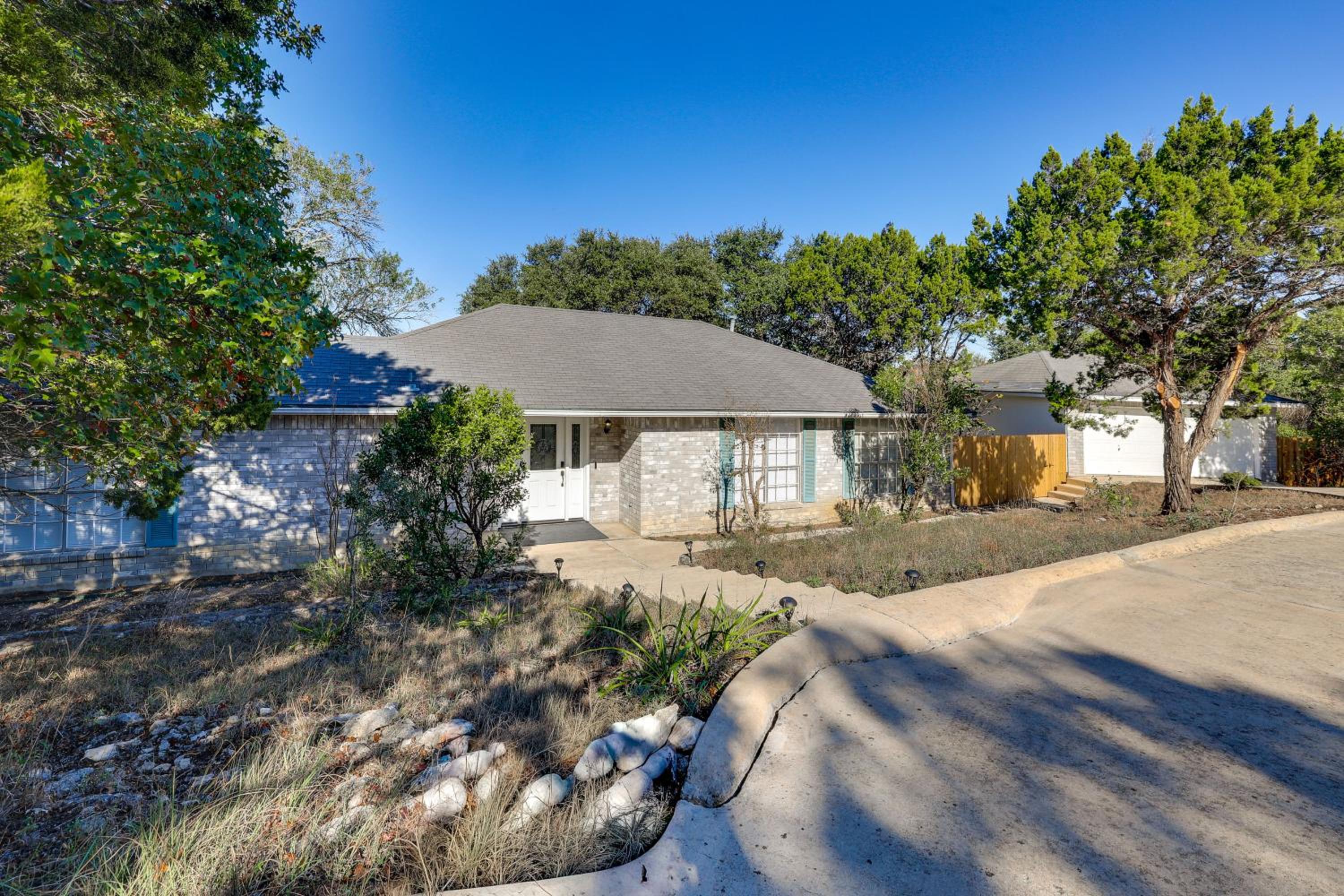 Family Home with Games and Fenced Yard in San Antonio!