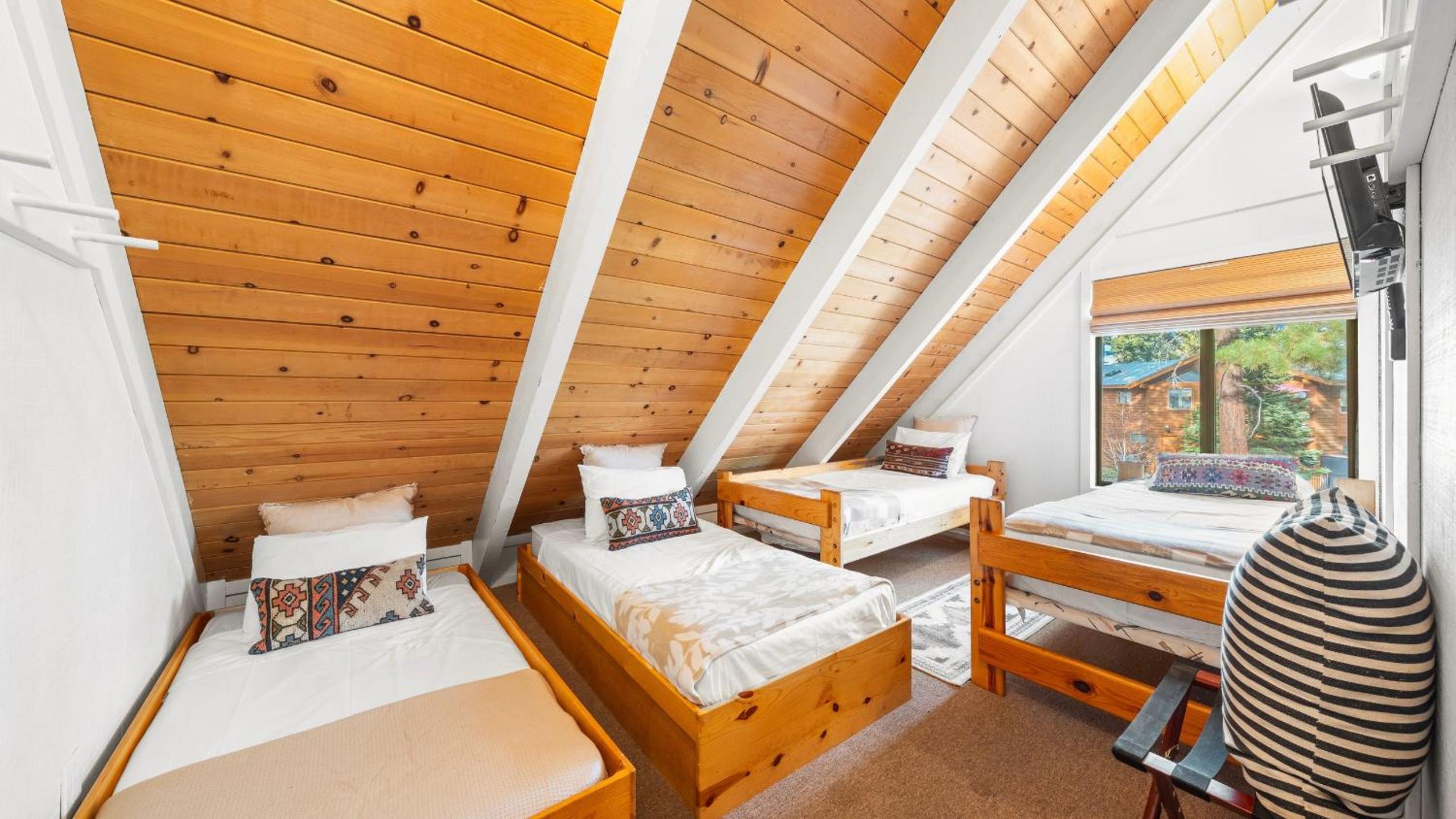 Classic A-Frame Cabin w Hot Tub Deck Easy Access Near Ski Lake Summit Haven by AvantStay