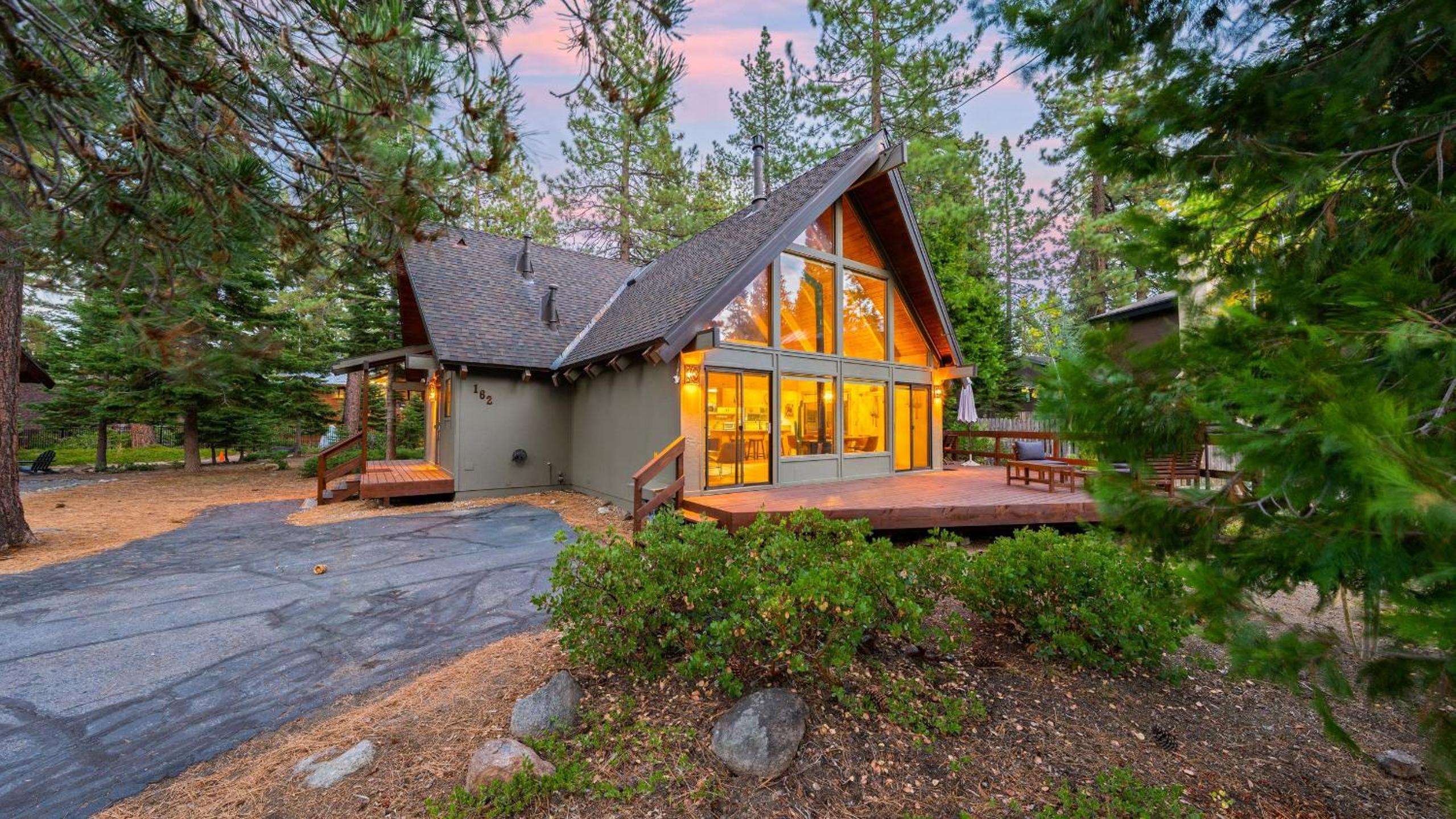 Classic A-Frame Cabin w Hot Tub Deck Easy Access Near Ski Lake Summit Haven by AvantStay