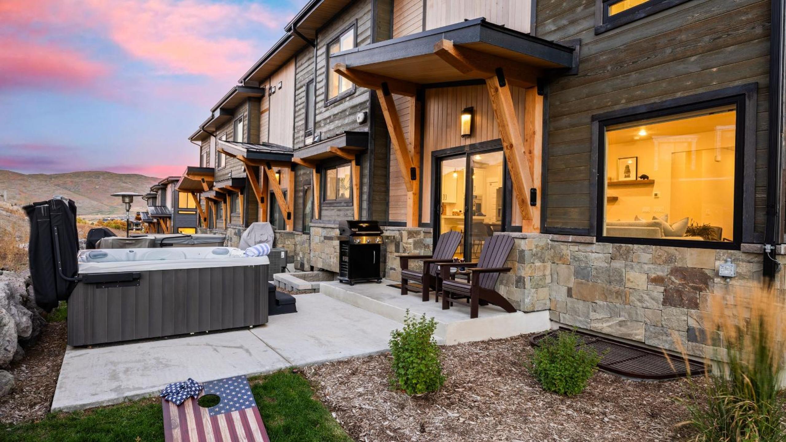 Hot Tub BBQ Mtn Views Near Deer Valley Park City Deer Valley East Retreat by AvantStay