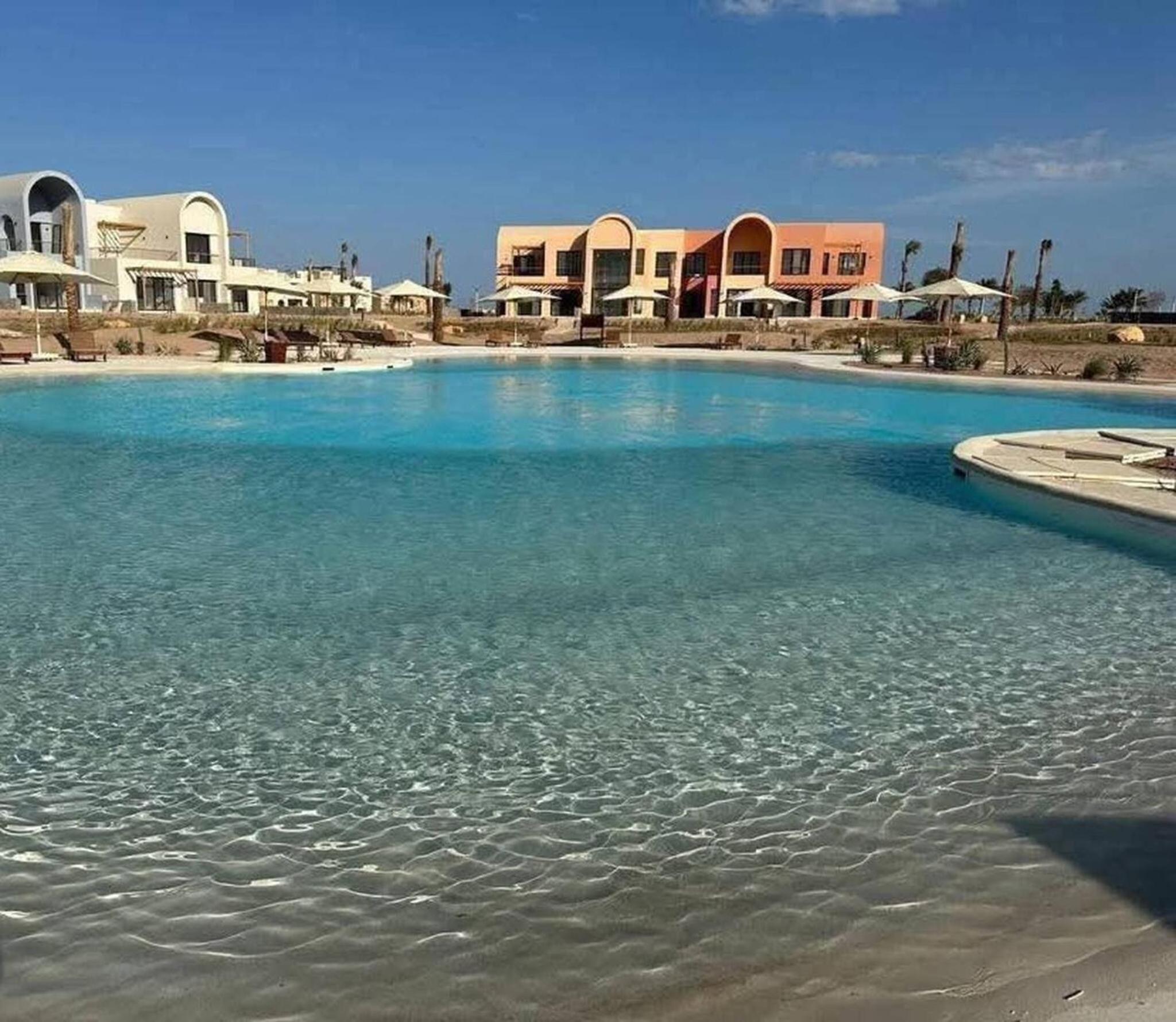 Boho Beach Chalet in El Gouna with pool access