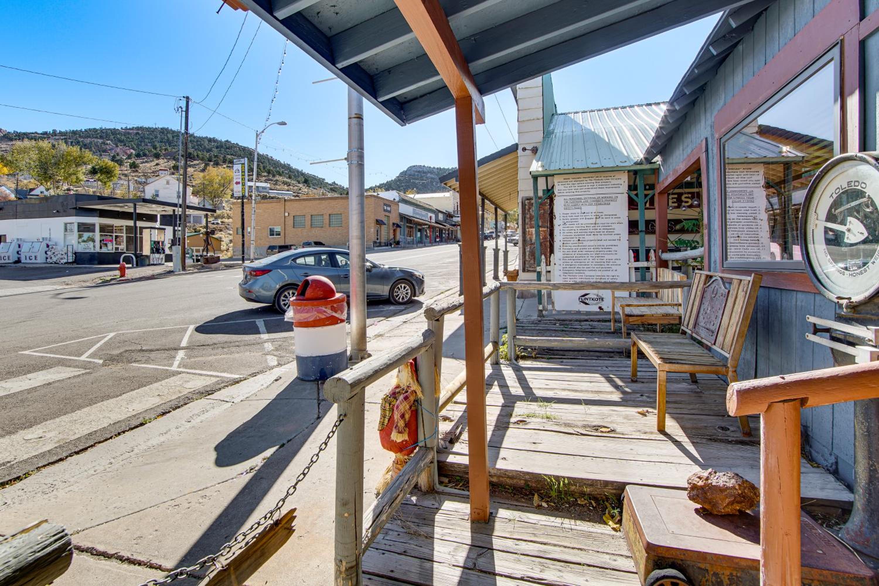 Walk to Main Street! Mtn-View Getaway in Pioche