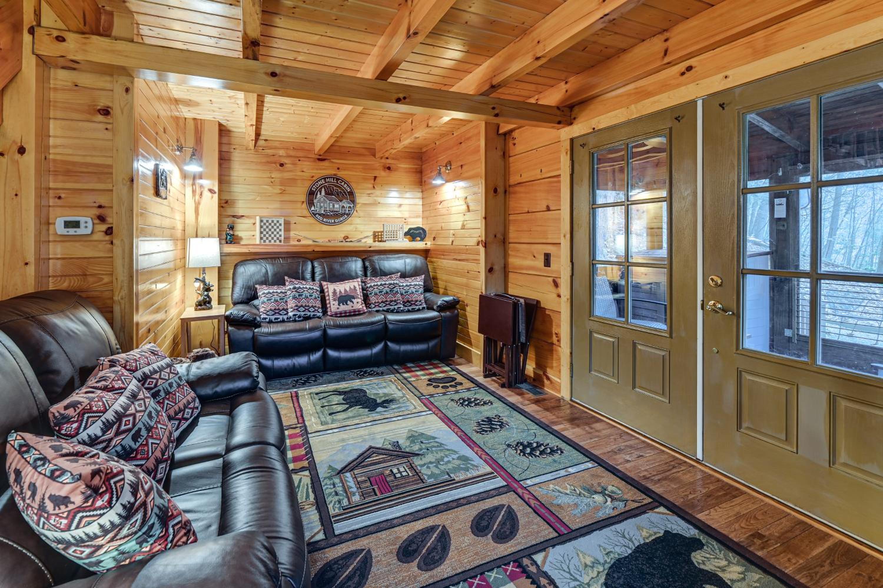 Beautiful Wood Cabin in Red River Gorge