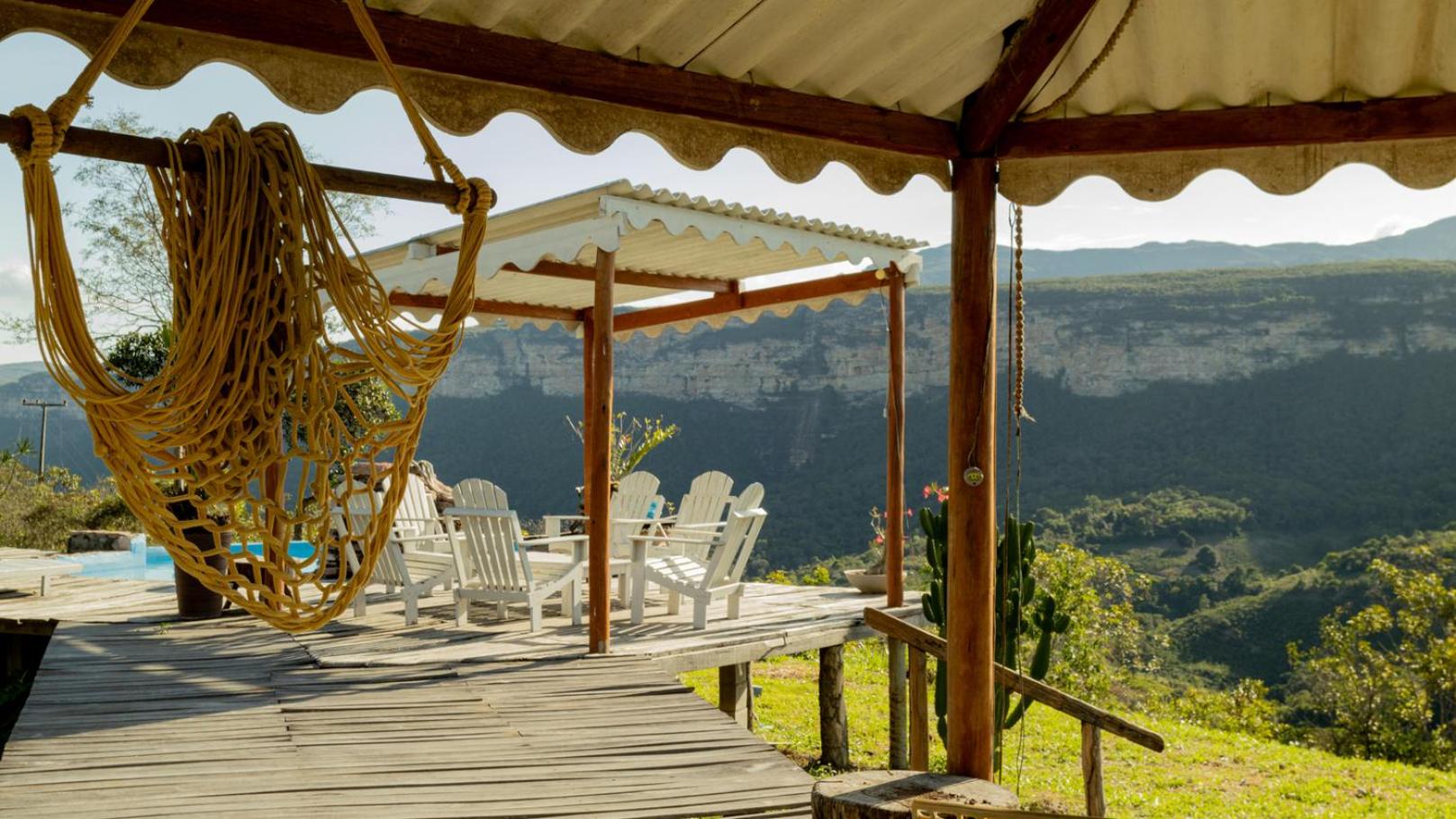 Casa de Campo Paraiso da Serra com Piscina e Vista