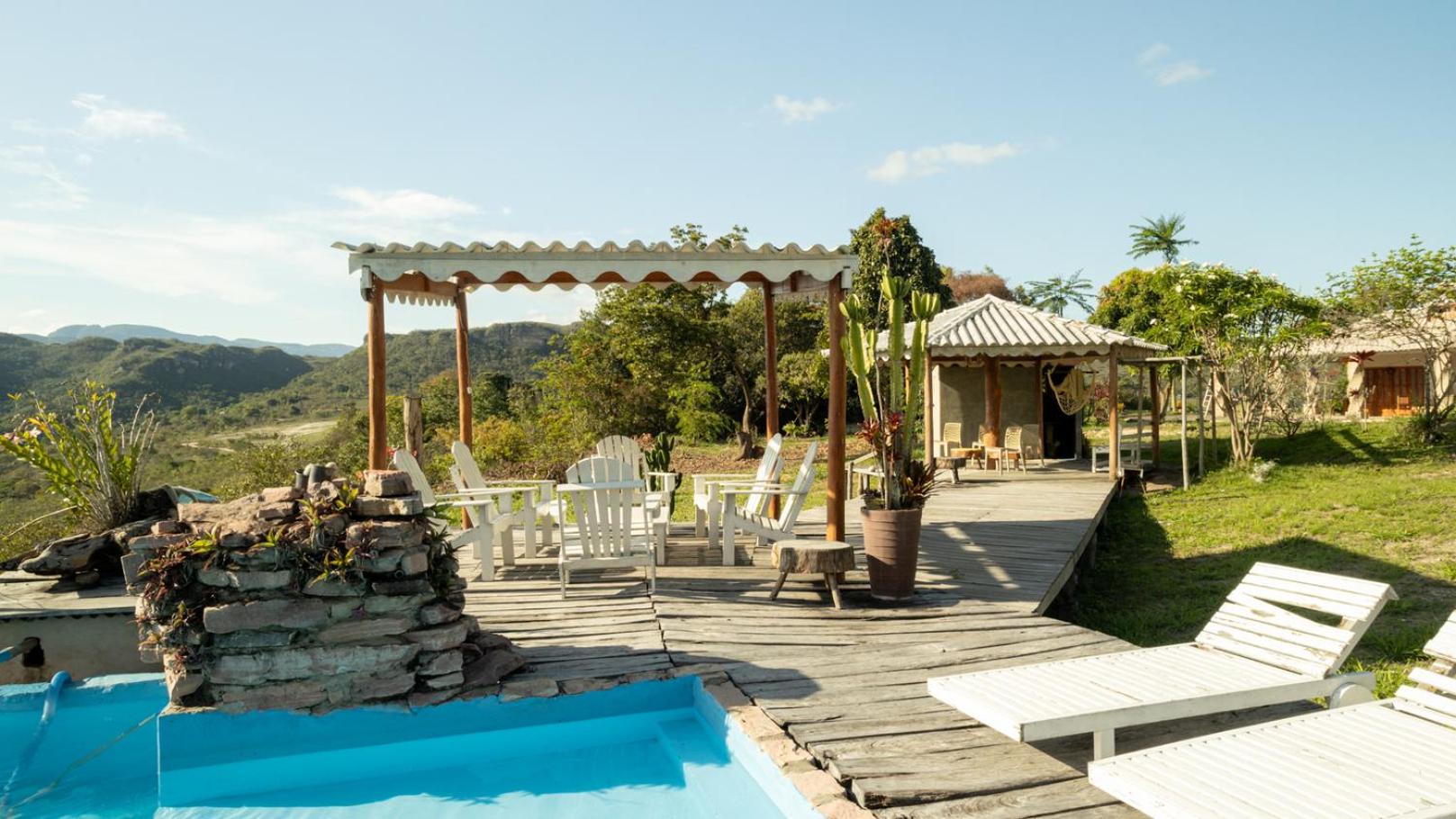 Casa de Campo Paraiso da Serra com Piscina e Vista