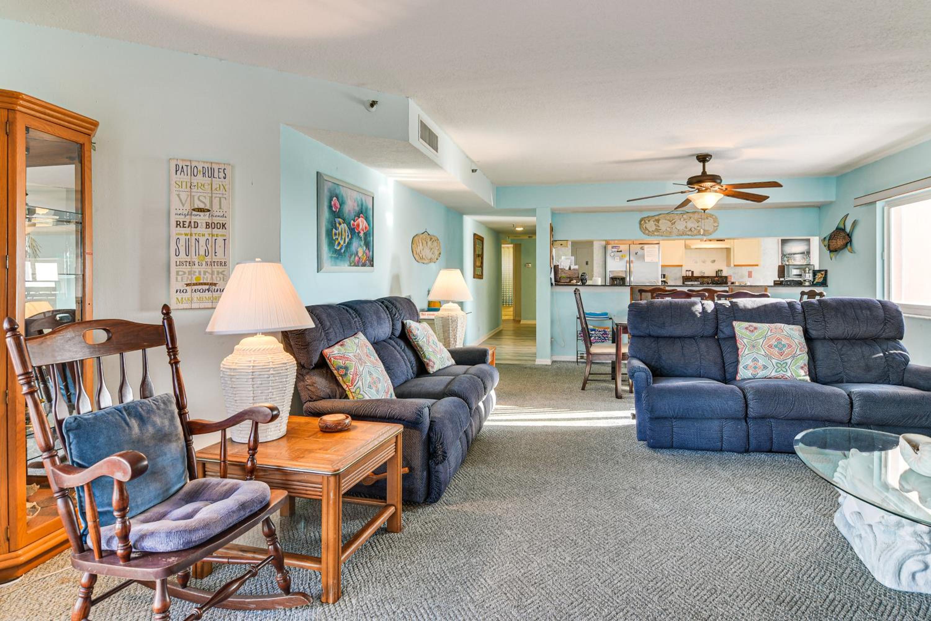 Private Balcony with Gulf Views Indian Shores Condo