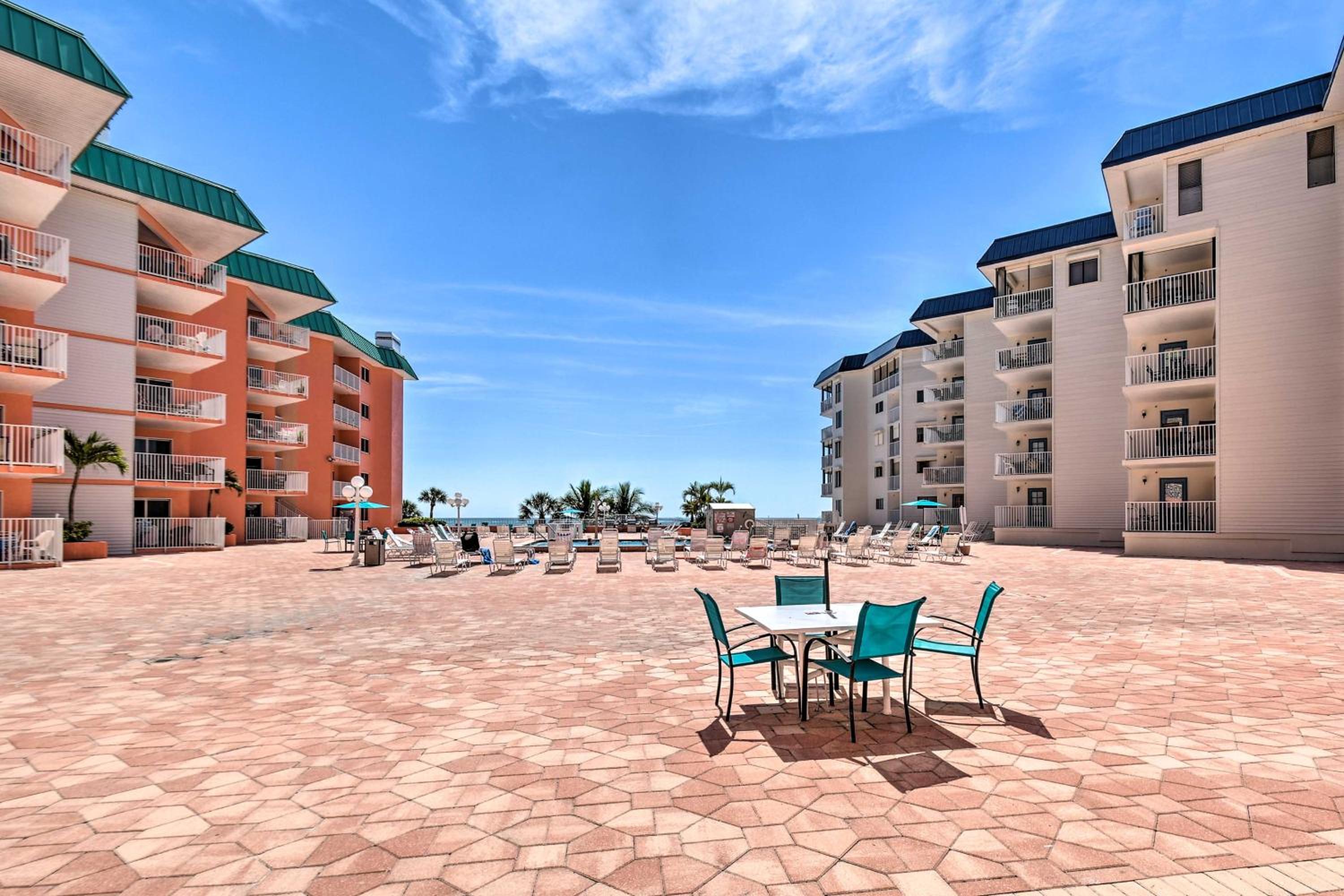 Private Balcony with Gulf Views Indian Shores Condo