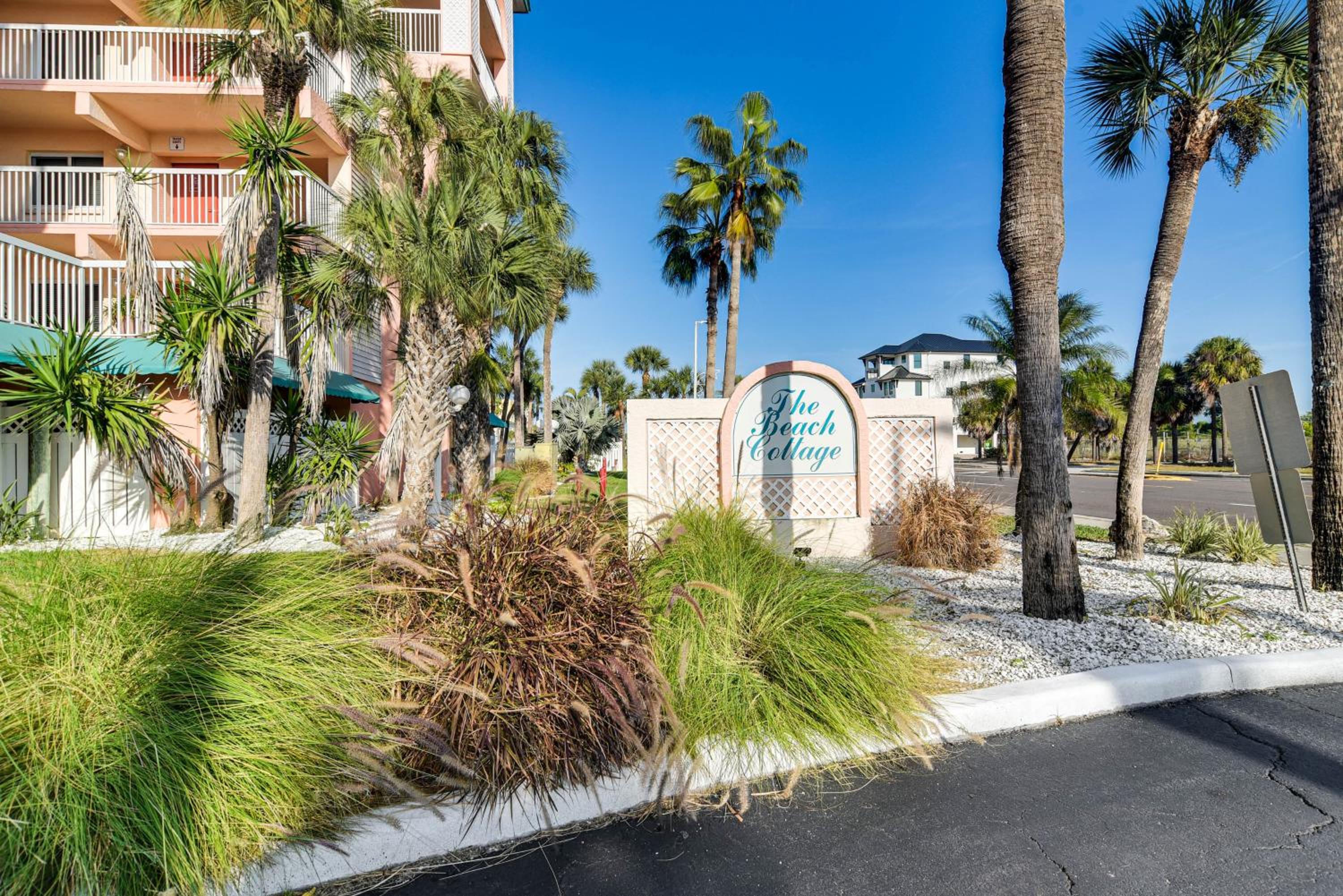 Private Balcony with Gulf Views Indian Shores Condo
