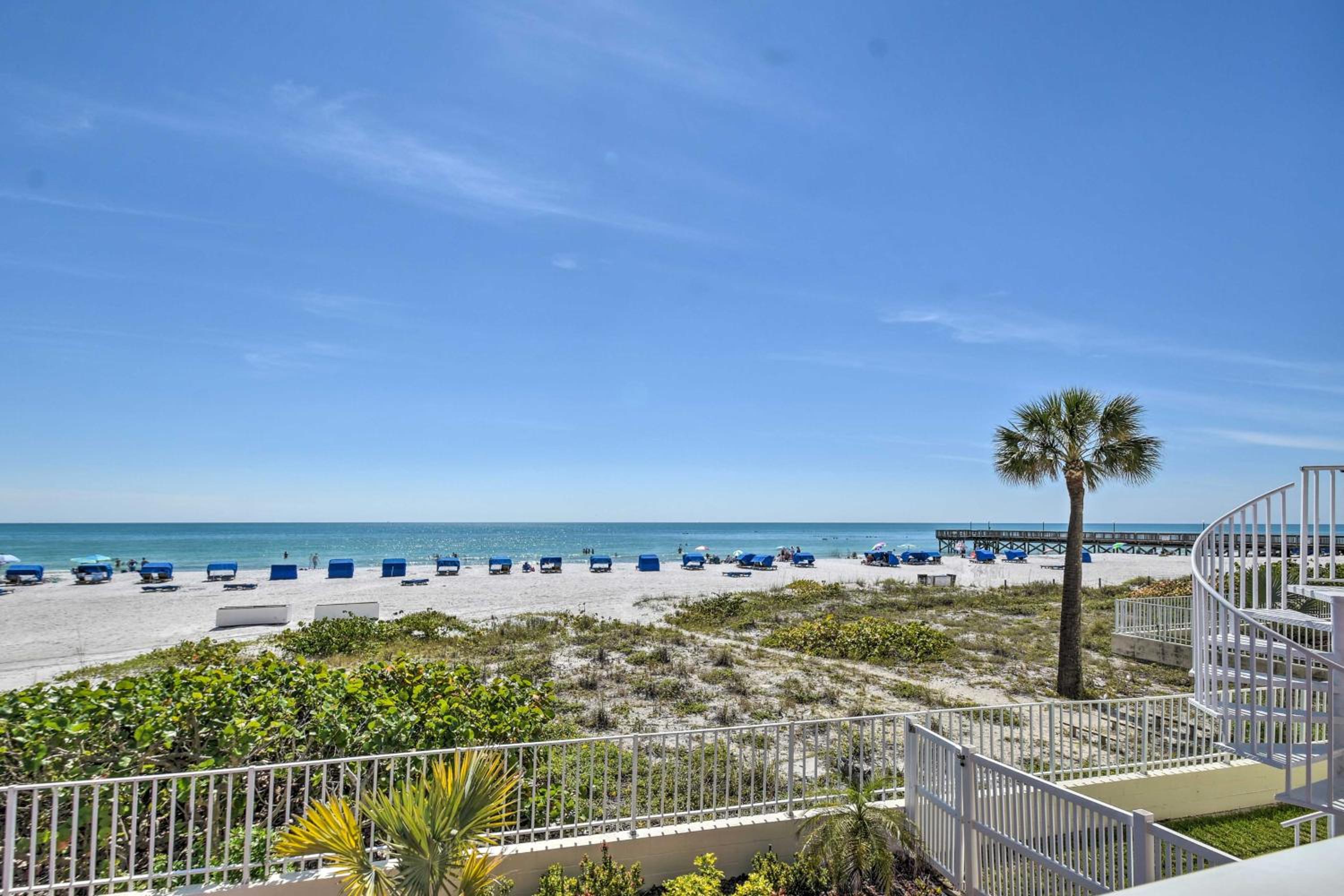Private Balcony with Gulf Views Indian Shores Condo