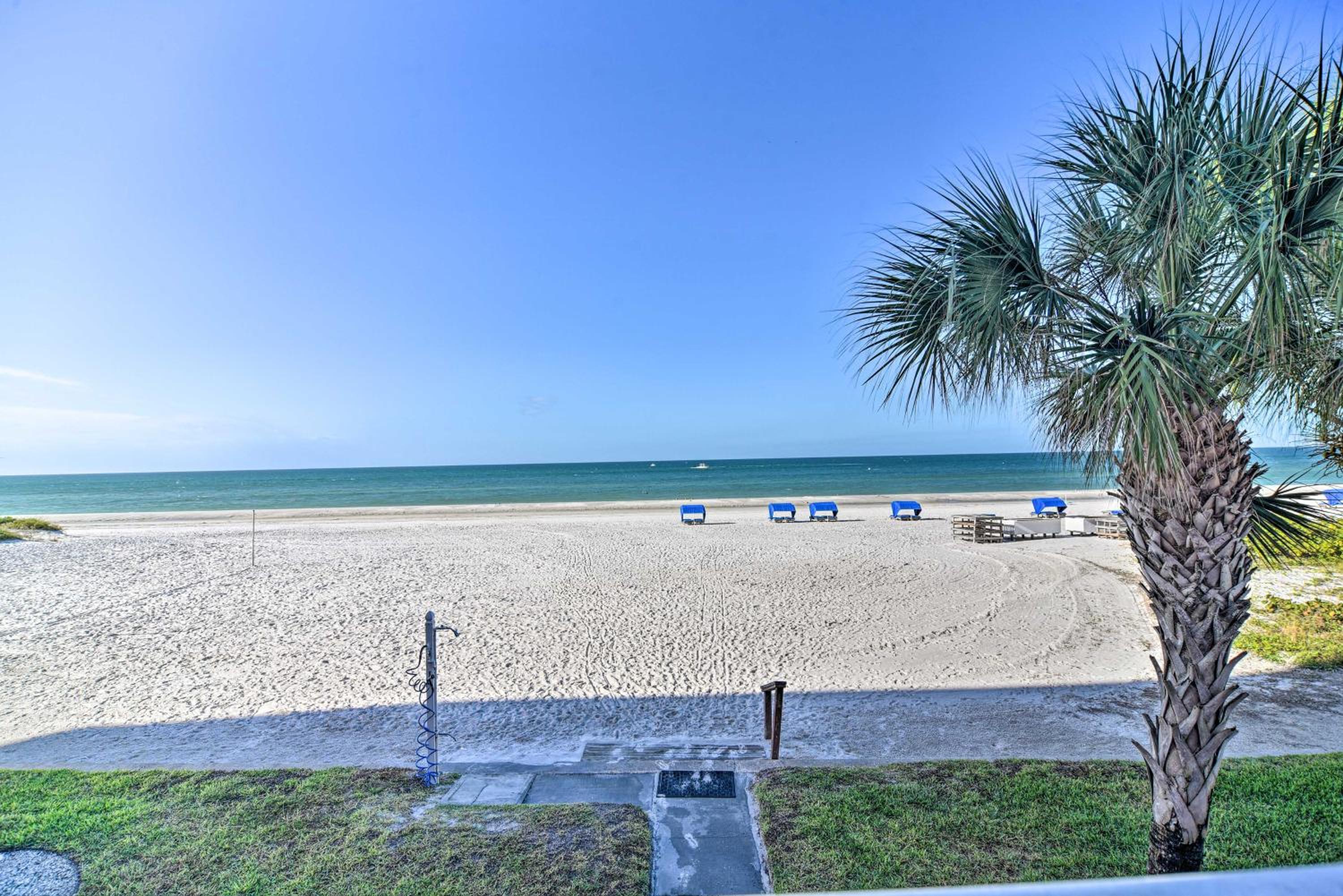 Private Balcony with Gulf Views Indian Shores Condo