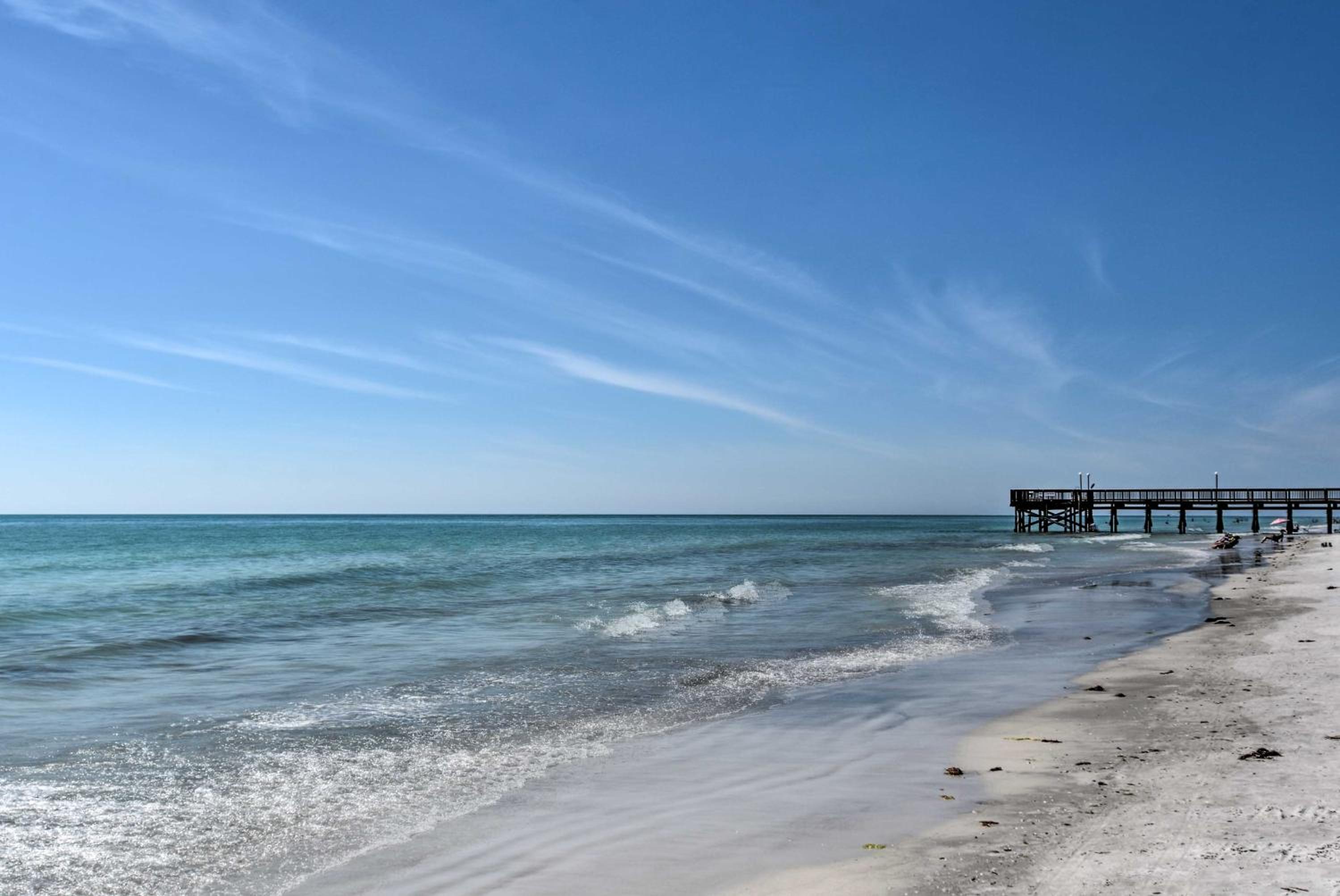 Private Balcony with Gulf Views Indian Shores Condo
