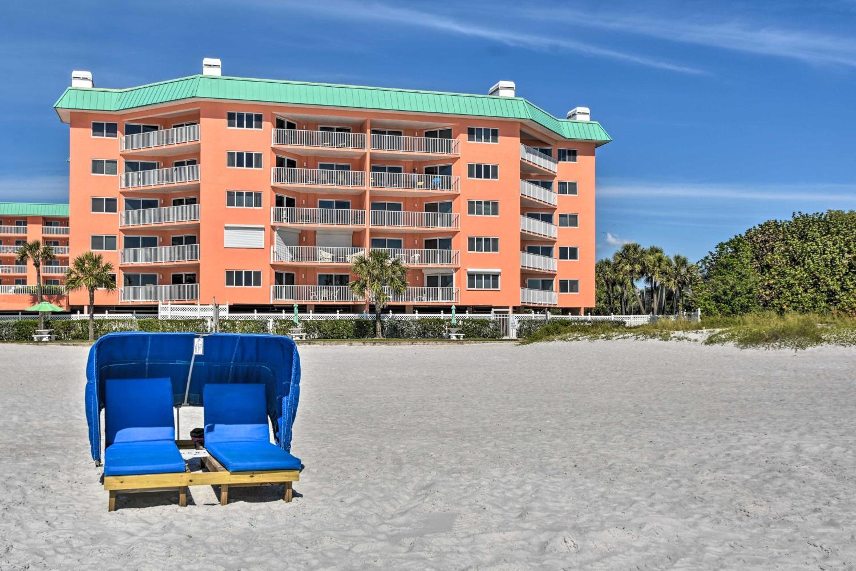 Private Balcony with Gulf Views Indian Shores Condo