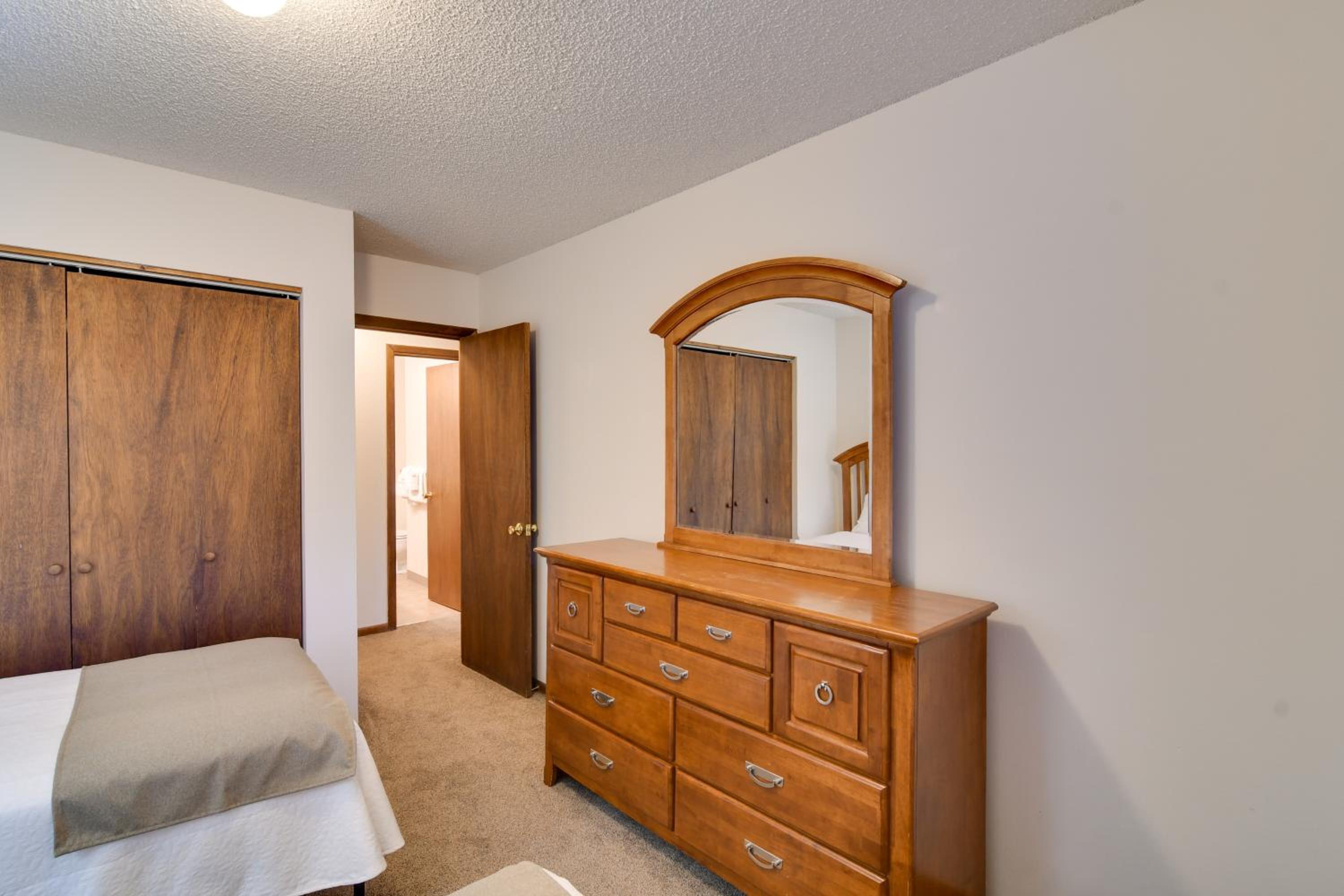 Ski, Soak and Chill! Pool-View Winter Park Condo