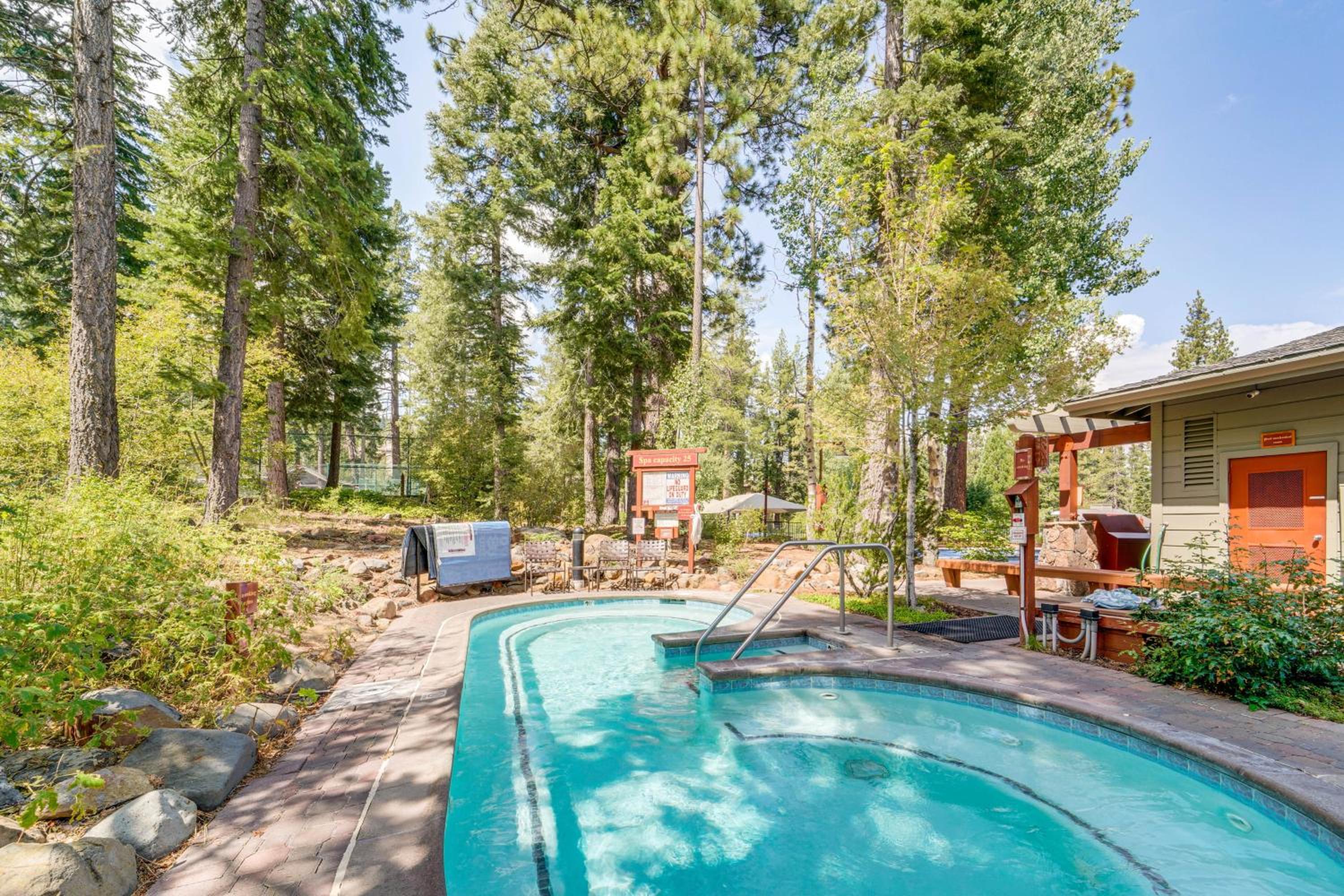 Walk to Gondola Truckee Retreat with Resort Perks!