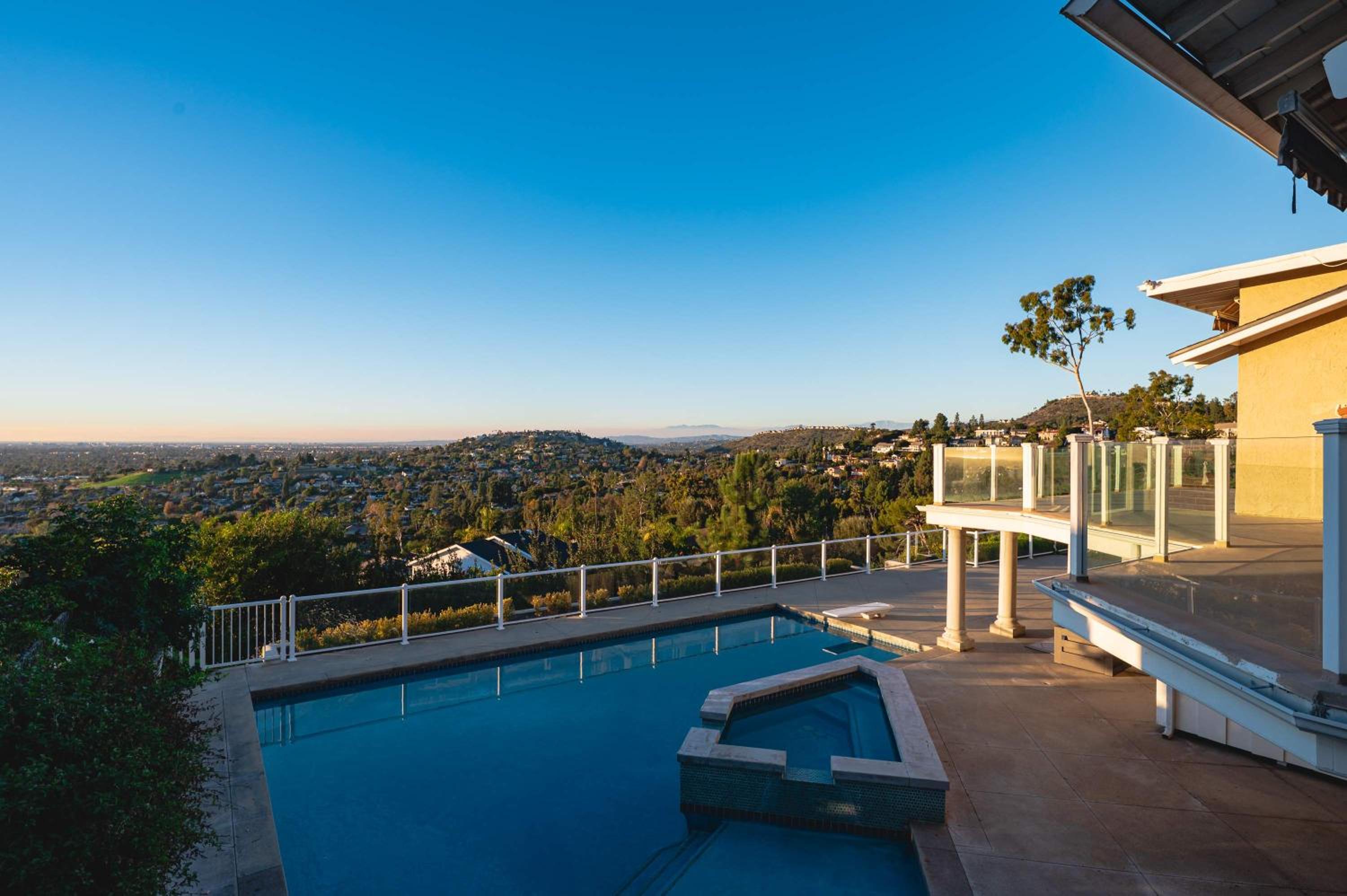 Luxury Hilltop Pool Villa with Stunning City Views