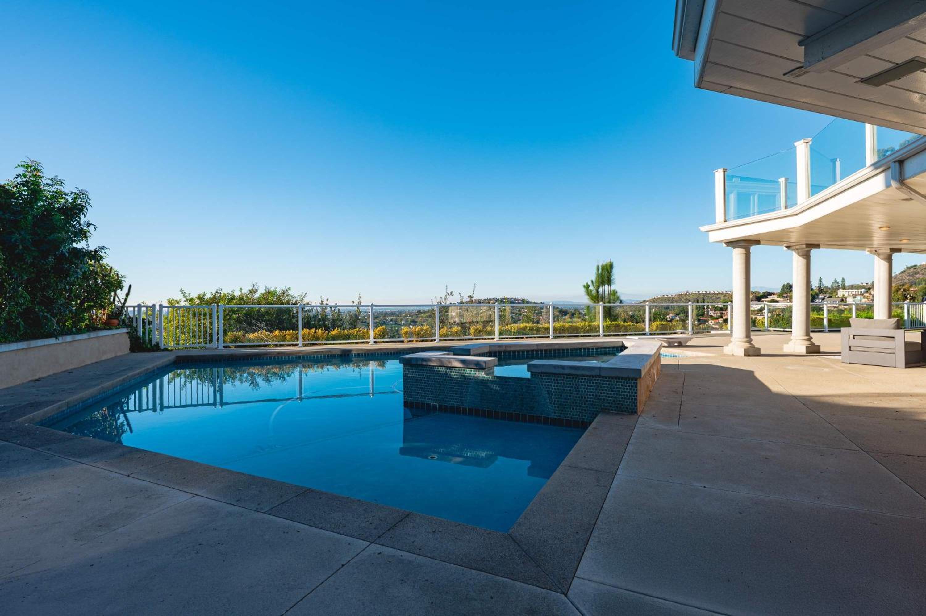Luxury Hilltop Pool Villa with Stunning City Views