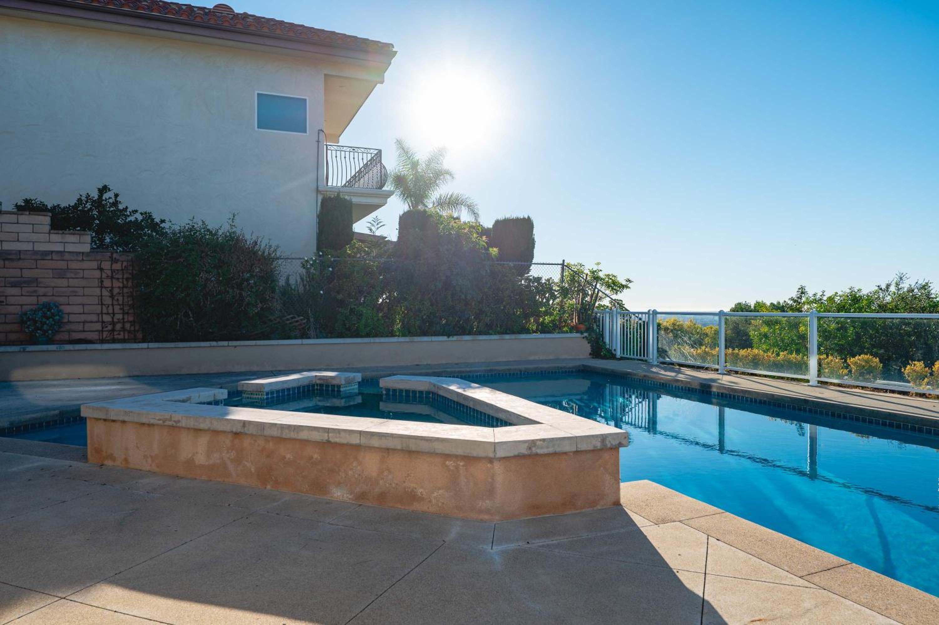 Luxury Hilltop Pool Villa with Stunning City Views