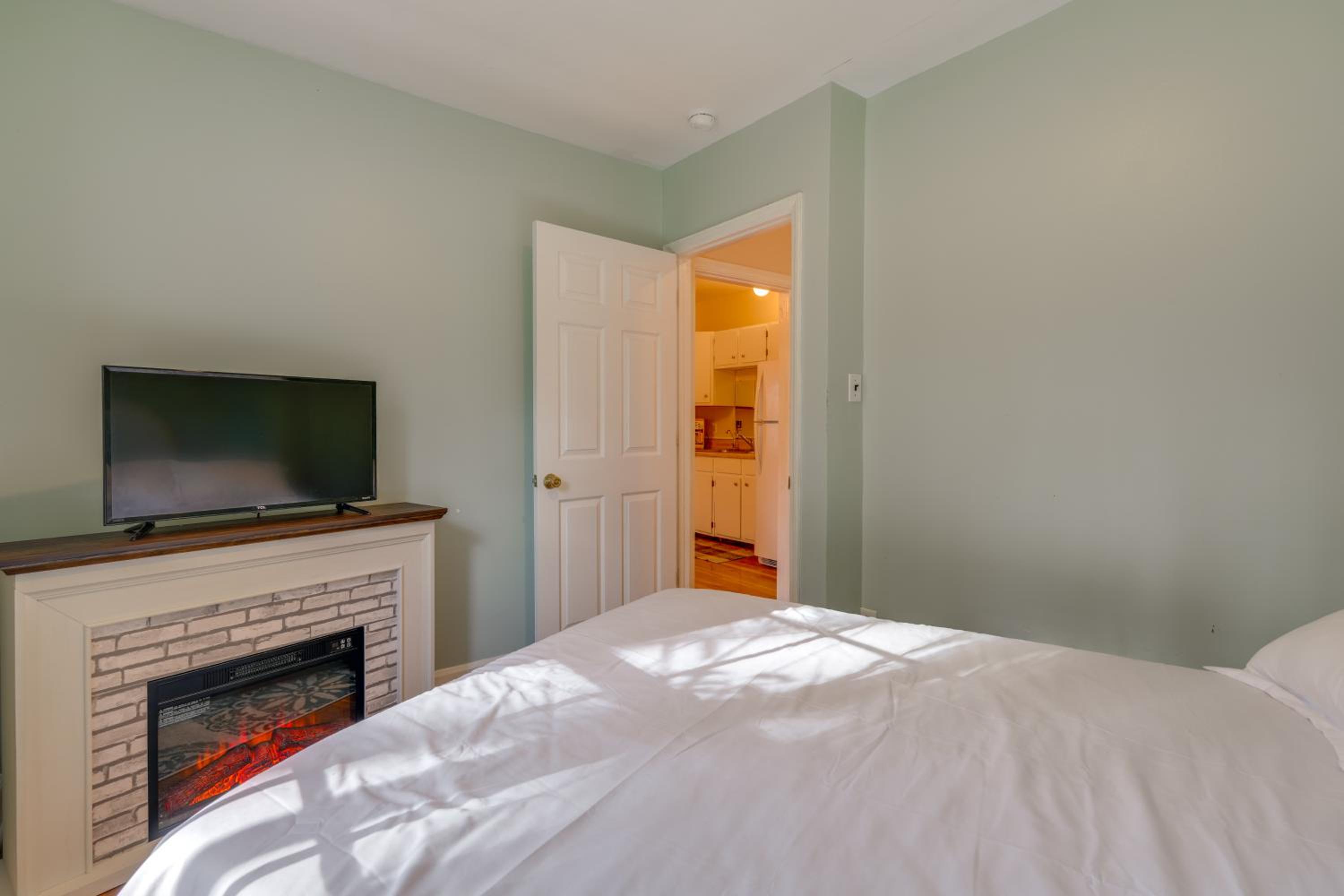 Walk to Shops and Dining Jonesborough Home with Deck!