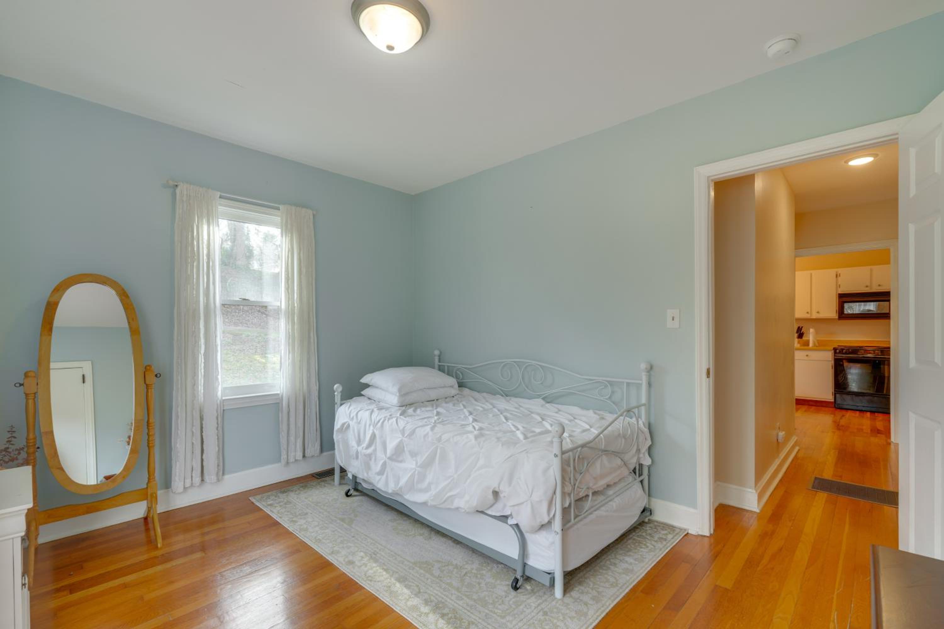 Walk to Shops and Dining Jonesborough Home with Deck!