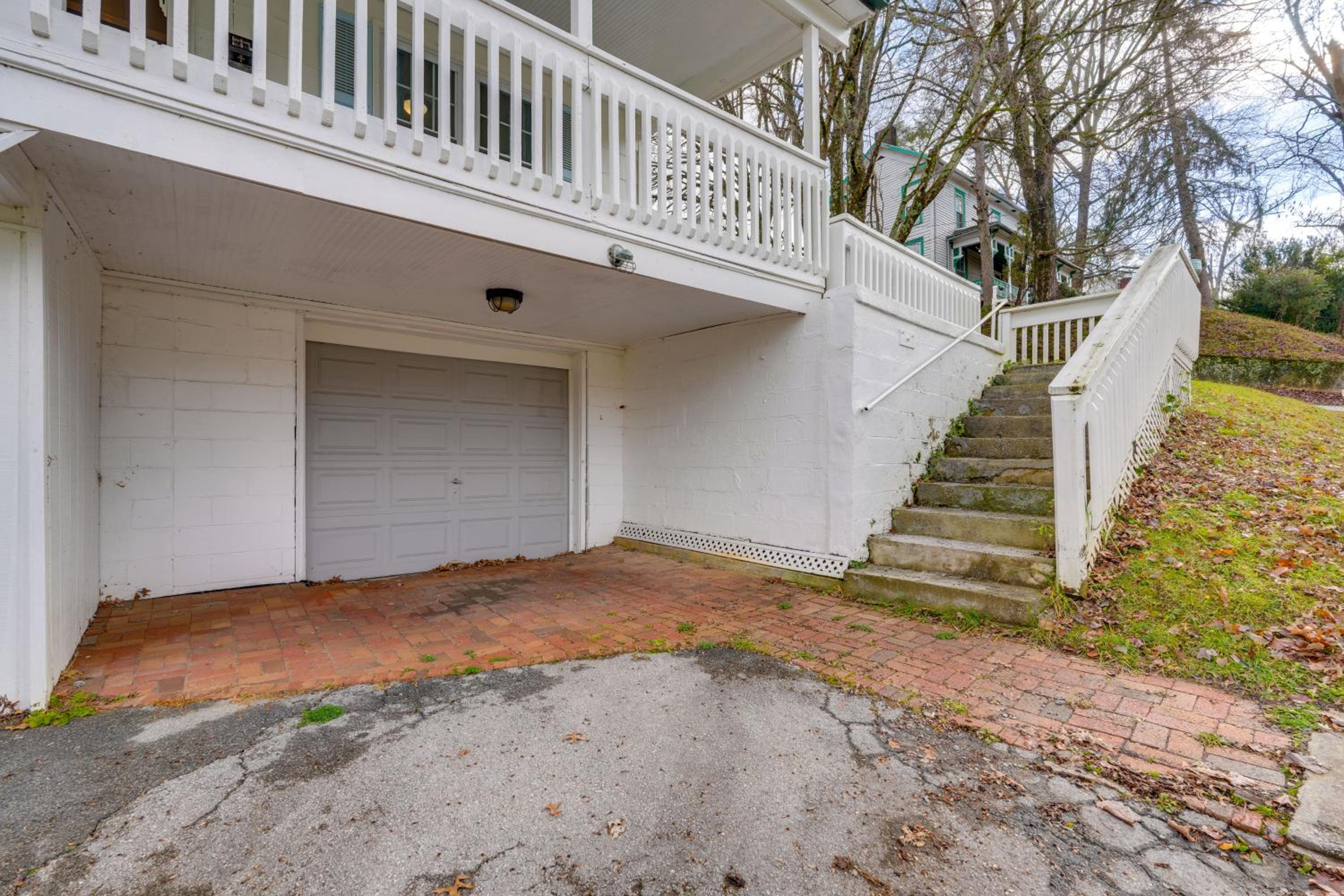 Walk to Shops and Dining Jonesborough Home with Deck!