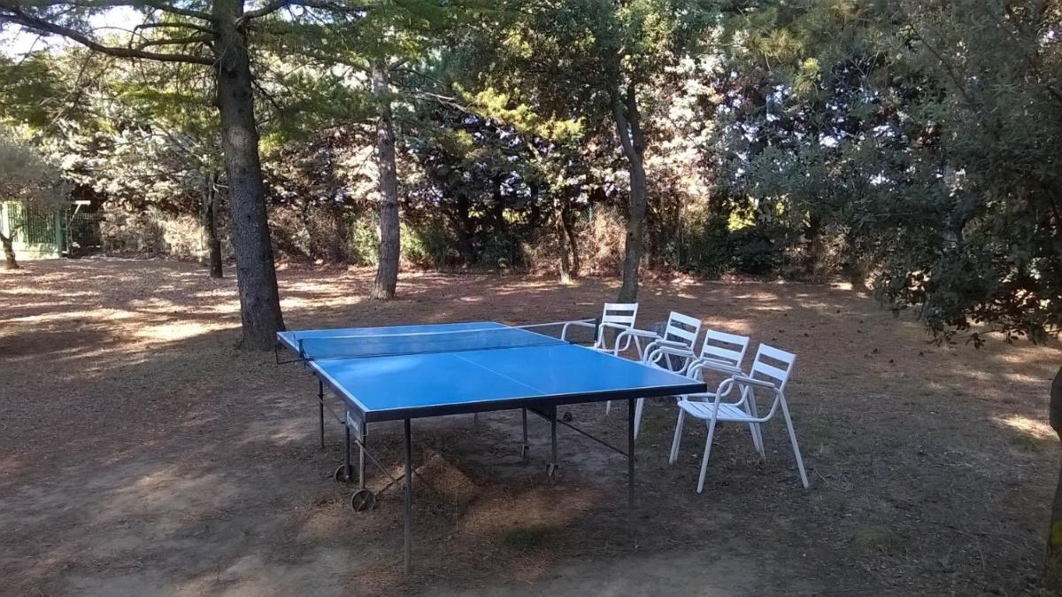 outdoor BBQ area