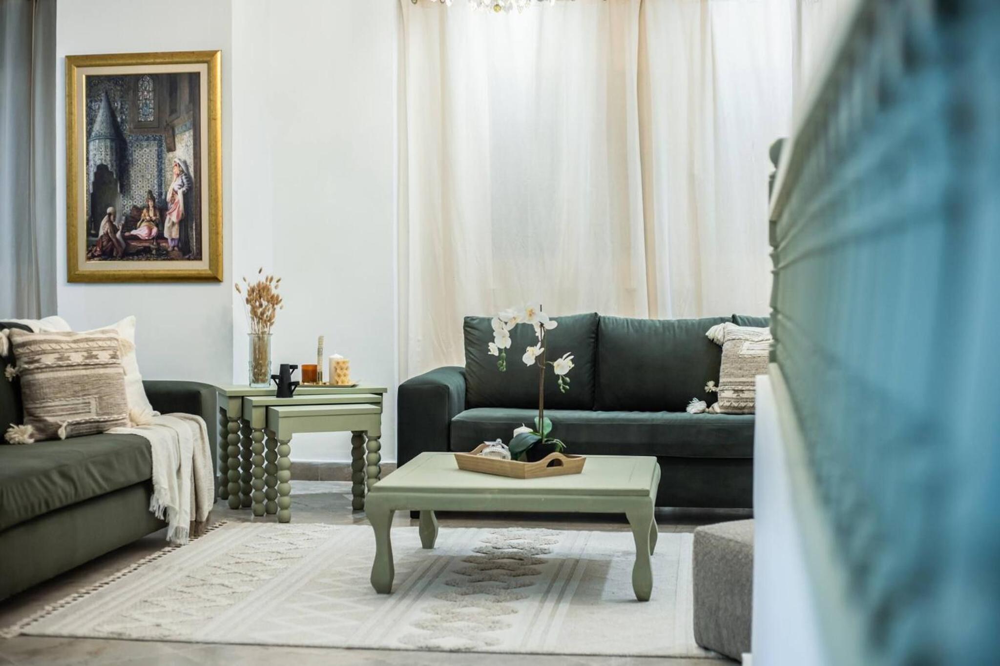 Charming Apartment with Panoramic Views in Historic Carthage