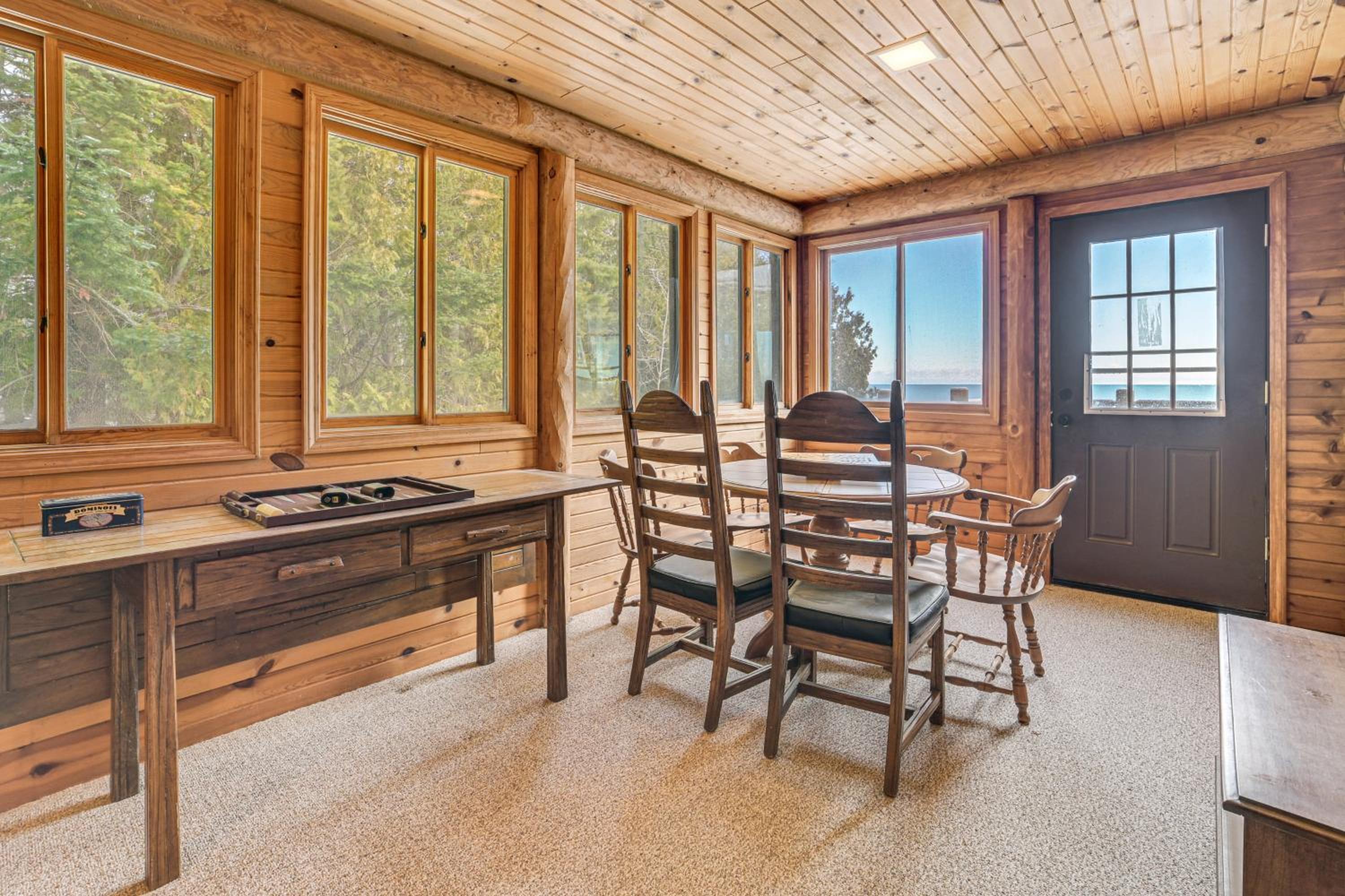 On-Site Trails and Private Beach! Lake Huron Retreat