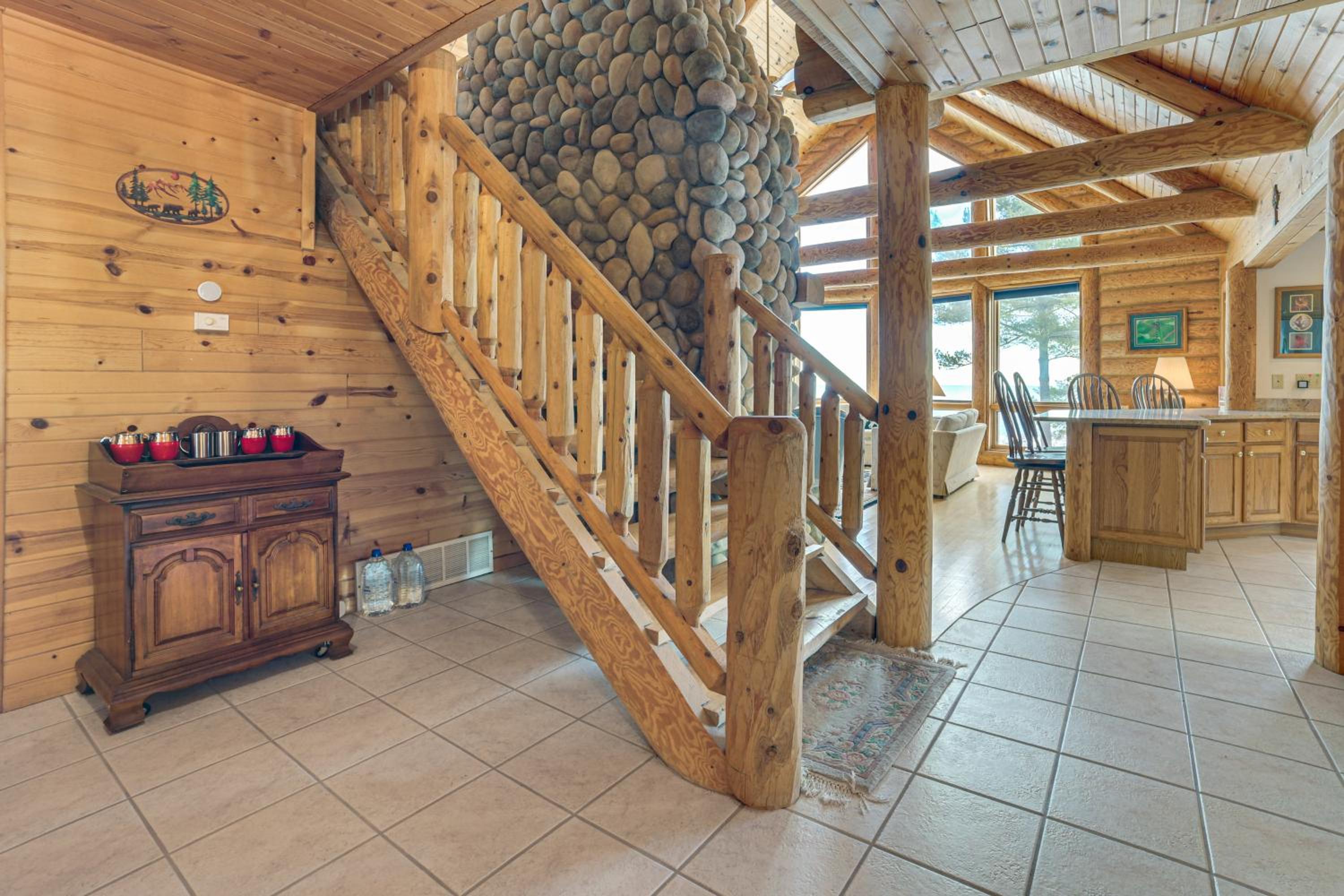 On-Site Trails and Private Beach! Lake Huron Retreat