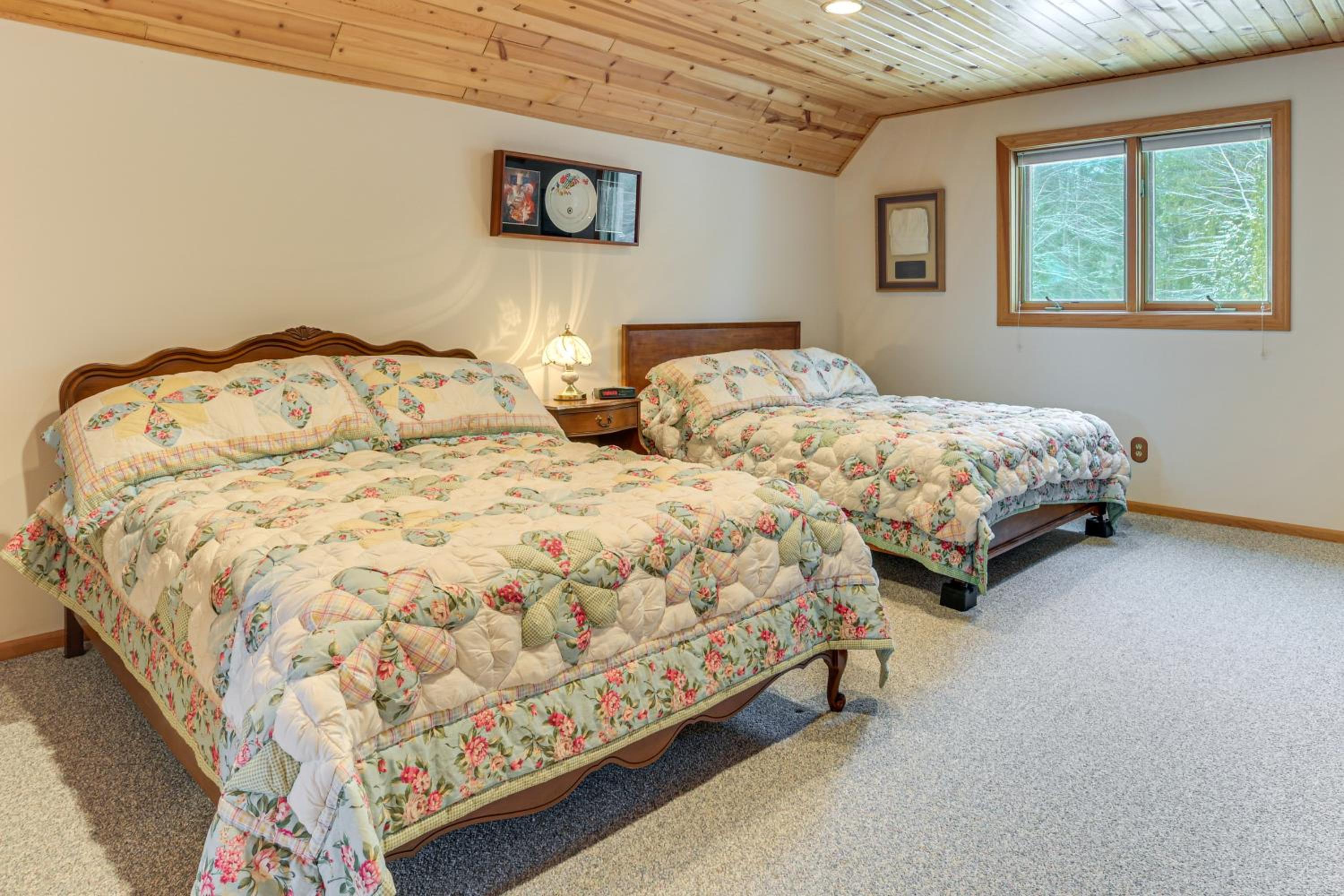 On-Site Trails and Private Beach! Lake Huron Retreat